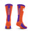 For Bare Feet NCAA CLEMSON TIGERS MVP Crew Sock Team Color Large - Sports Gifts, Sports Memorabilia, Sports Collectibles, Fan Shop