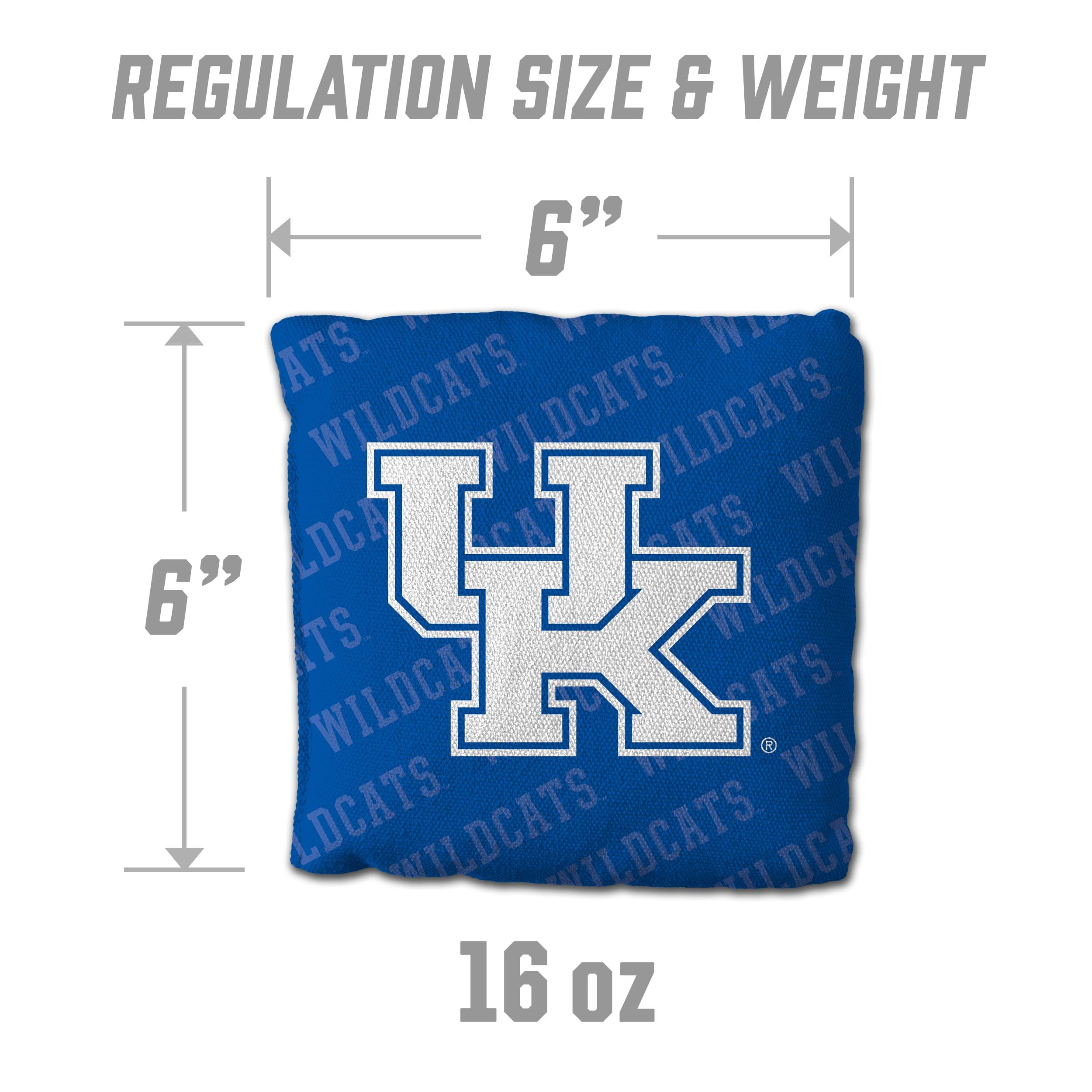 YouTheFan NCAA Kentucky Wildcats - Cornhole Bags - 4PK - Blue - Sports Collectibles, Sports Memorabilia, Sports Fan Shop, Sports Gifts