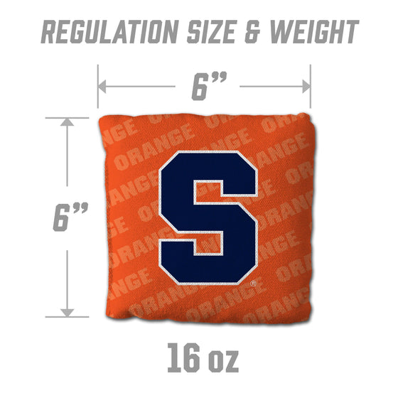 YouTheFan NCAA Syracuse Orange Cornhole Bags - 4PK - Orange - Sports Collectibles, Sports Memorabilia, Sports Fan Shop, Sports Gifts