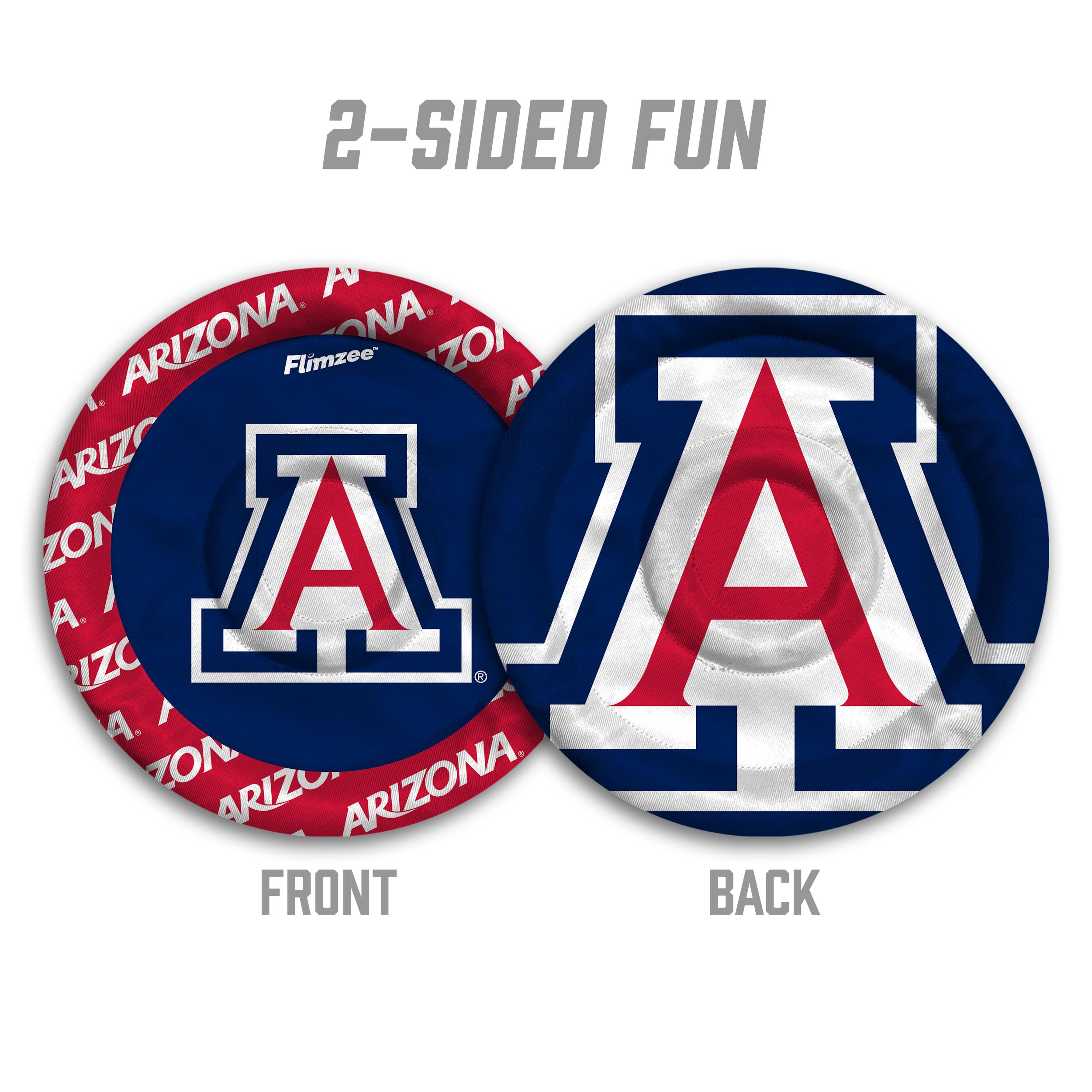 YouTheFan NCAA Arizona Wildcats Flimzee Bean-Bag Flying Disc - Sports Collectibles, Sports Memorabilia, Sports Fan Shop, Sports Gifts