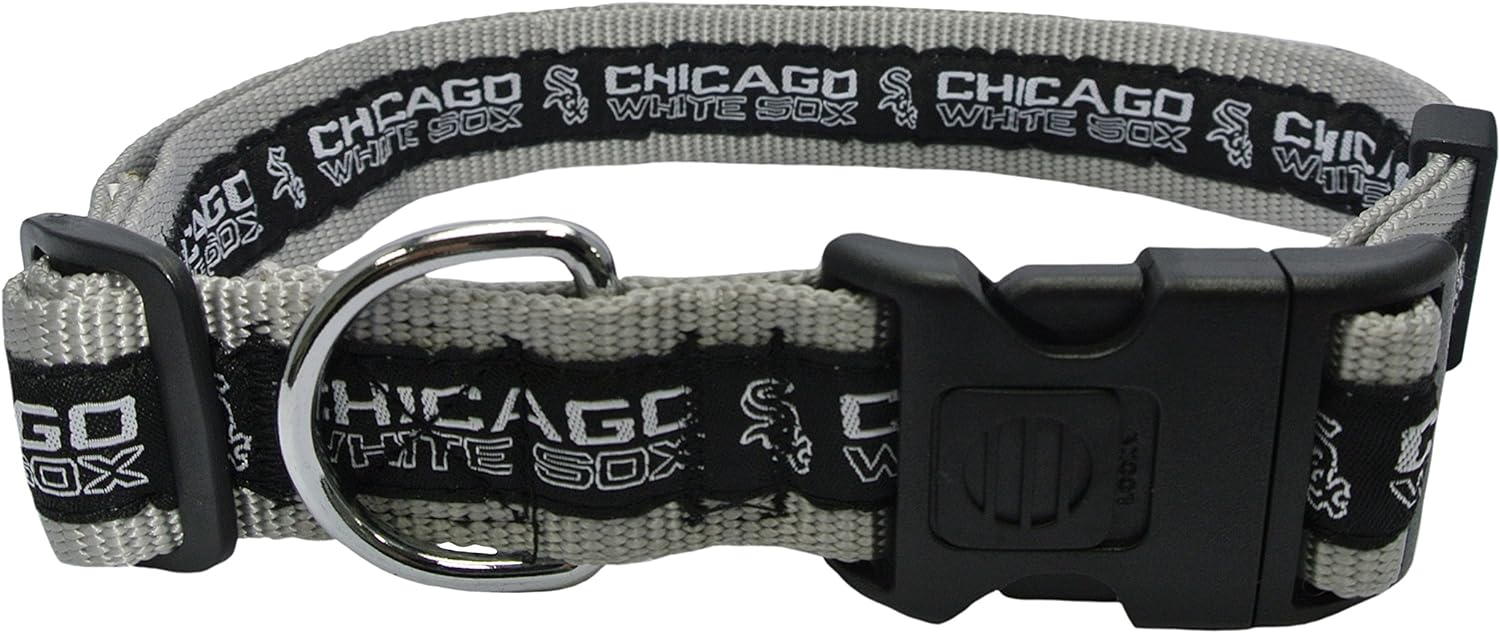 Chicago Whtie Sox Dog Collar Pets First - Sports Collectibles, Sports Memorabilia, Sports Fan Shop, Sports Gifts