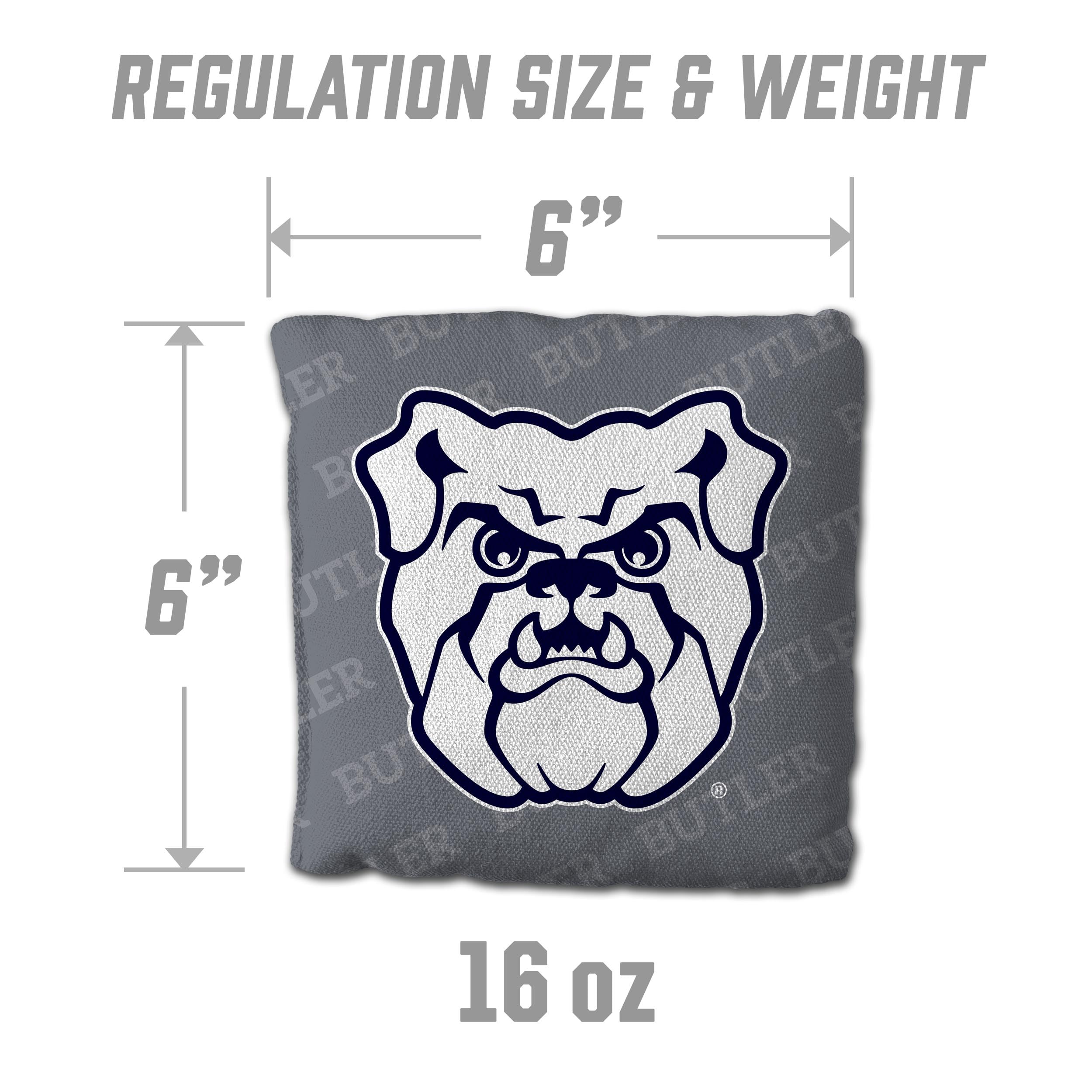 YouTheFan NCAA Butler Bulldogs Cornhole Bags - 4PK - Grey - Sports Collectibles, Sports Memorabilia, Sports Fan Shop, Sports Gifts