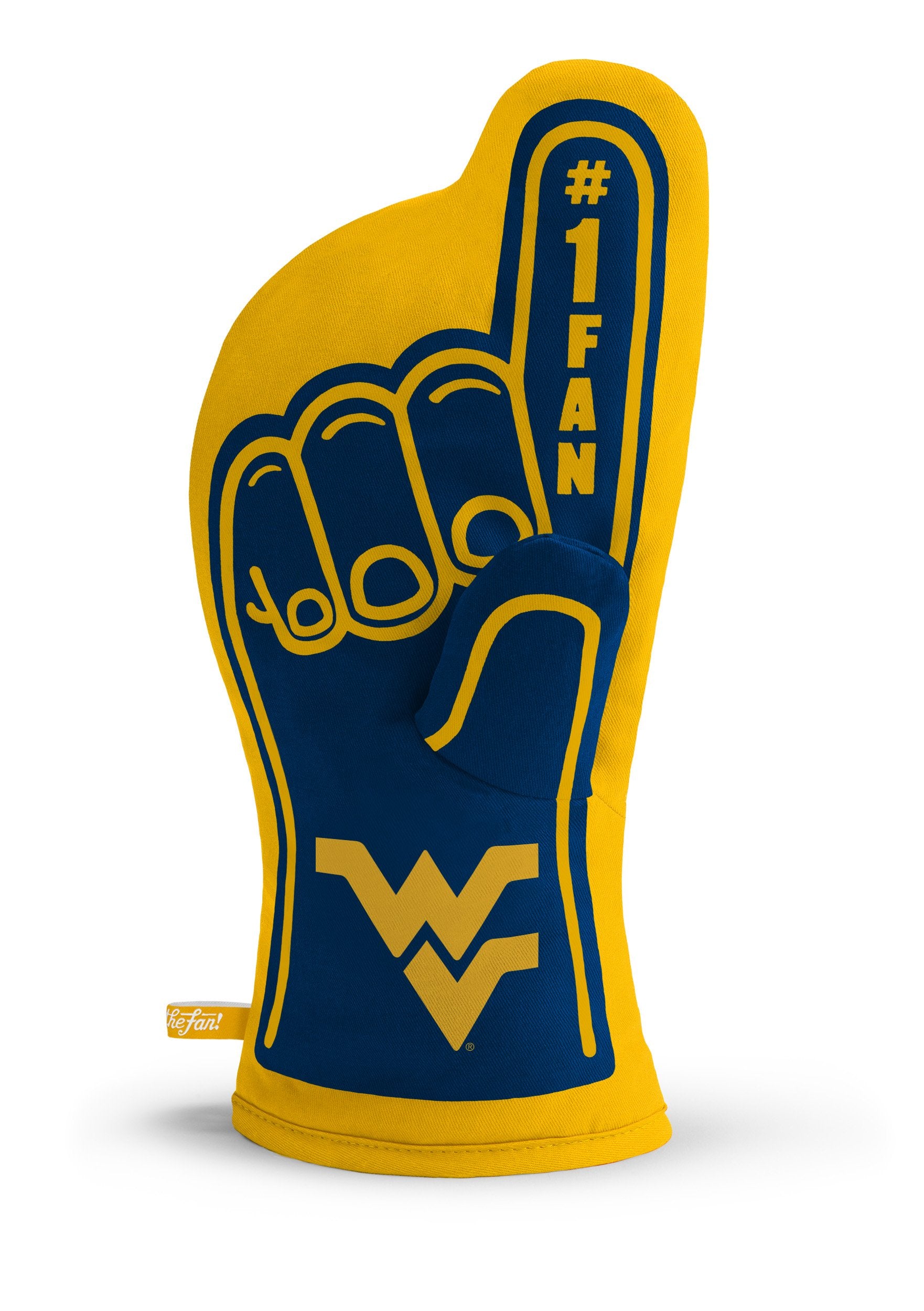 YouTheFan NCAA West Virginia Mountaineers #1 Oven Mitt - Sports Collectibles, Sports Memorabilia, Sports Fan Shop, Sports Gifts