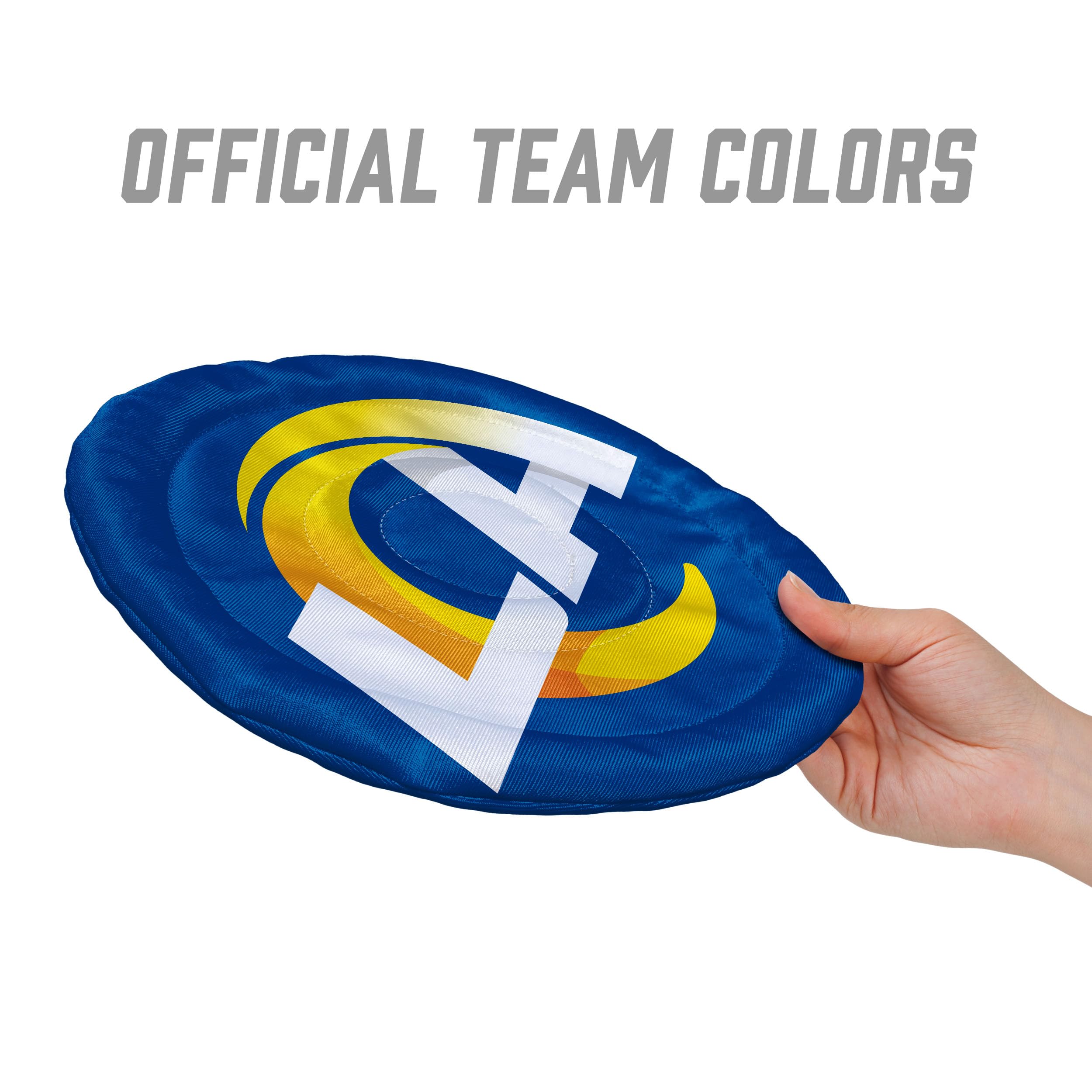 YouTheFan NFL Los Angeles Rams Flimzee Bean-Bag Flying Disc - Sports Collectibles, Sports Memorabilia, Sports Fan Shop, Sports Gifts