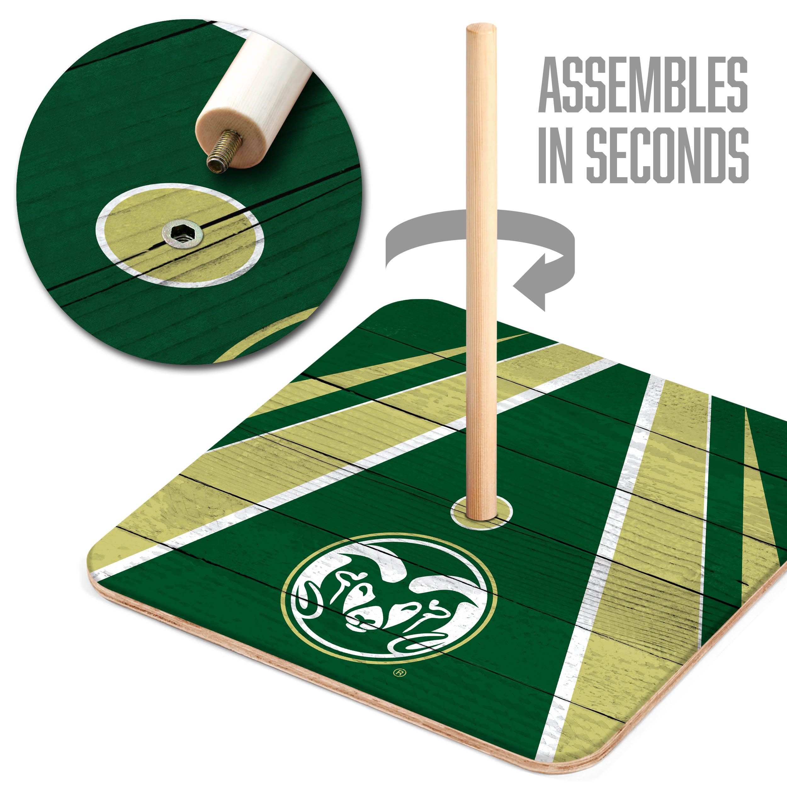 YouTheFan NCAA Colorado State Rams Horseshoe Bags - Sports Collectibles, Sports Memorabilia, Sports Fan Shop, Sports Gifts