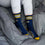 For Bare Feet NHL Nashville Predators 4 Stripe Deuce Crew Sock Team Color LARGE - Sports Gifts, Sports Memorabilia, Sports Collectibles, Fan Shop