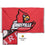 College Flags & Banners Co. Louisville Cardinals Embroidered and Stitched Nylon Flag - Sports Collectibles, Sports Memorabilia, Sports Fan Shop, Sports Gifts