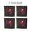 YouTheFan NFL Tampa Bay Buccaneers Cornhole Bags - 4PK - Grey - Sports Collectibles, Sports Memorabilia, Sports Fan Shop, Sports Gifts