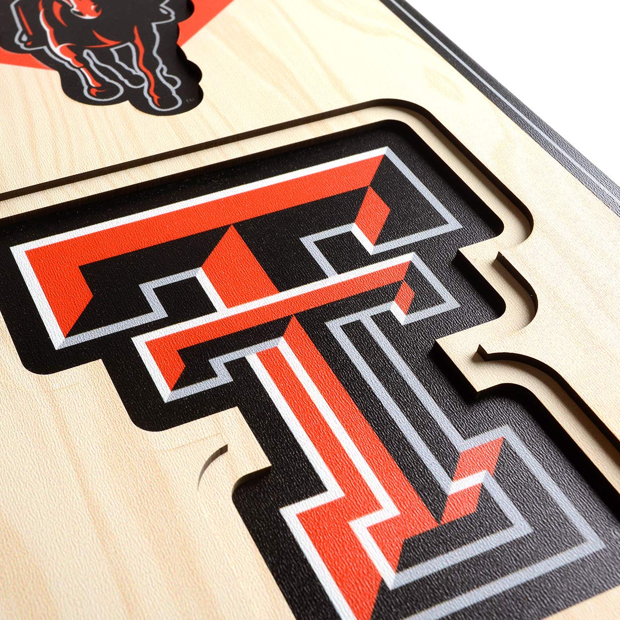YouTheFan NCAA Texas Tech Red Raiders 3D Stadium 8x32 Banner - Jones AT&T Stadium - Sports Collectibles, Sports Memorabilia, Sports Fan Shop, Sports Gifts