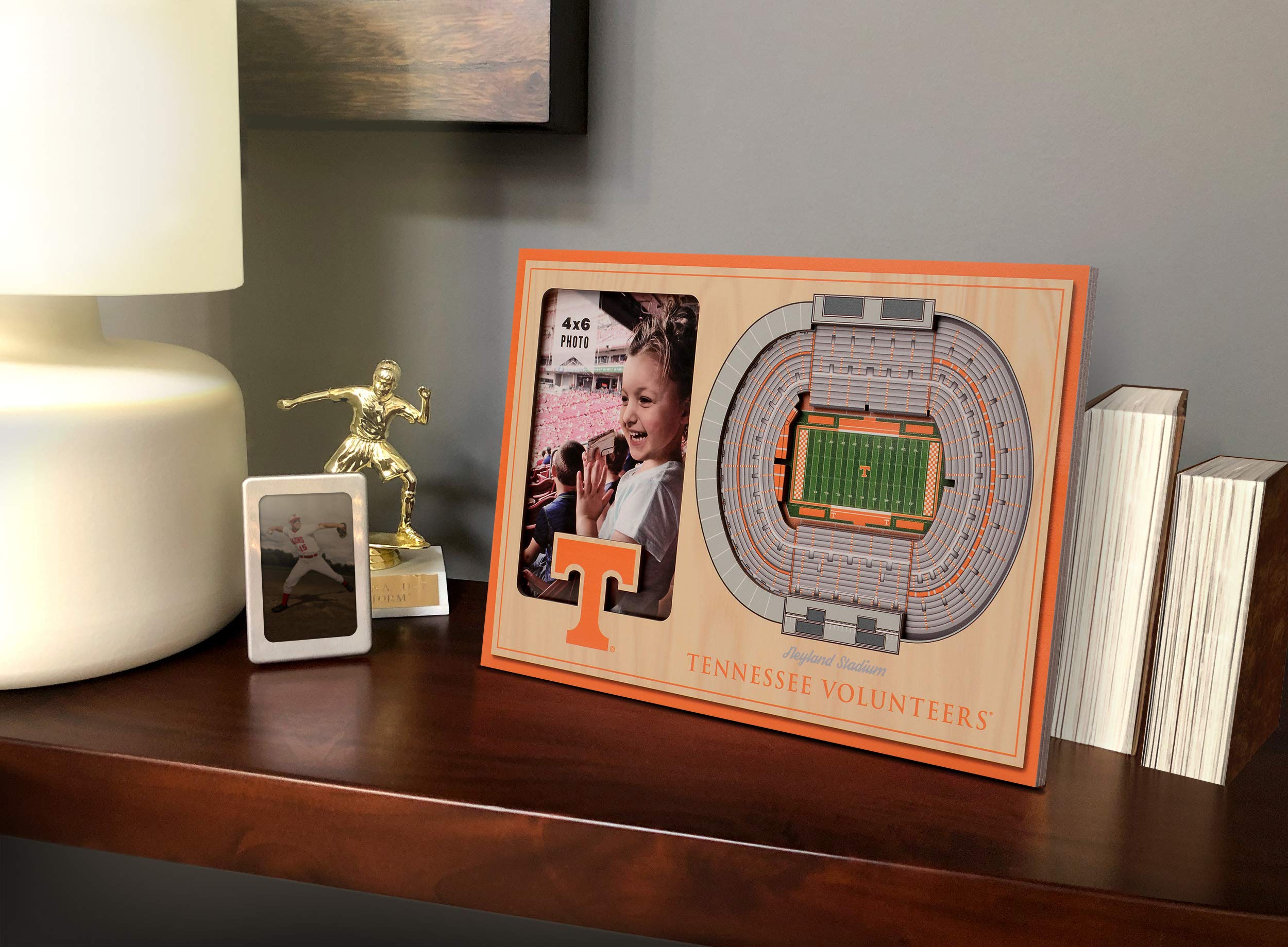 YouTheFan NCAA Tennessee Volunteers 3D StadiumView Picture Frame - Neyland Stadium, 12" x 8" - Sports Collectibles, Sports Memorabilia, Sports Fan Shop, Sports Gifts