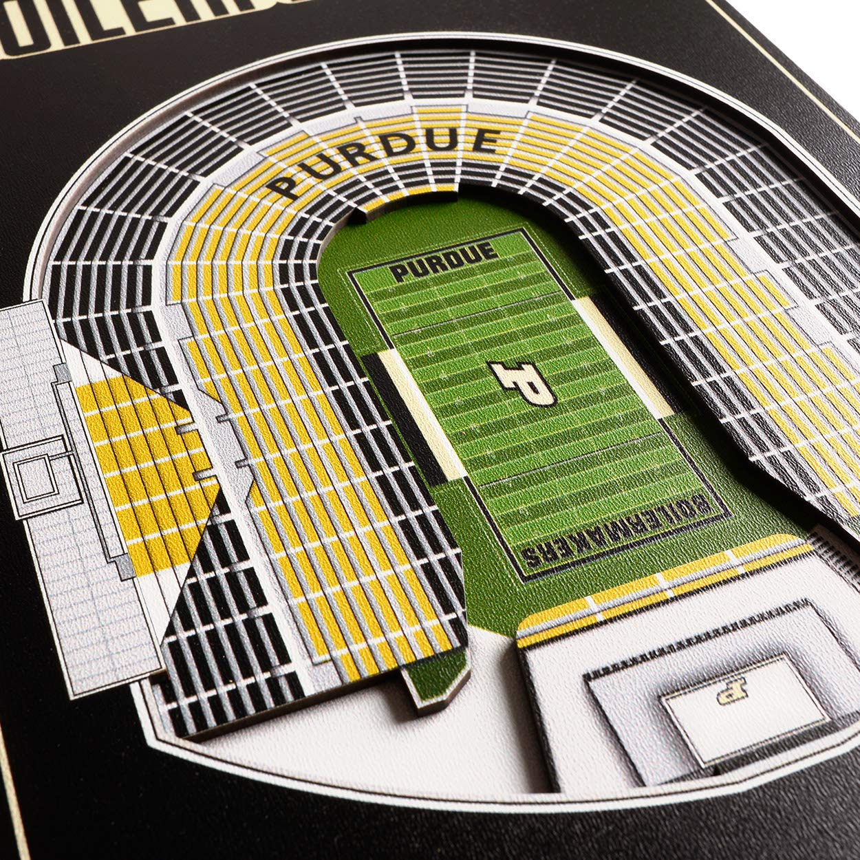 YouTheFan NCAA Purdue Boilermakers FB 3D Stadium 8x32 Banner - Ade Stadium - Sports Collectibles, Sports Memorabilia, Sports Fan Shop, Sports Gifts