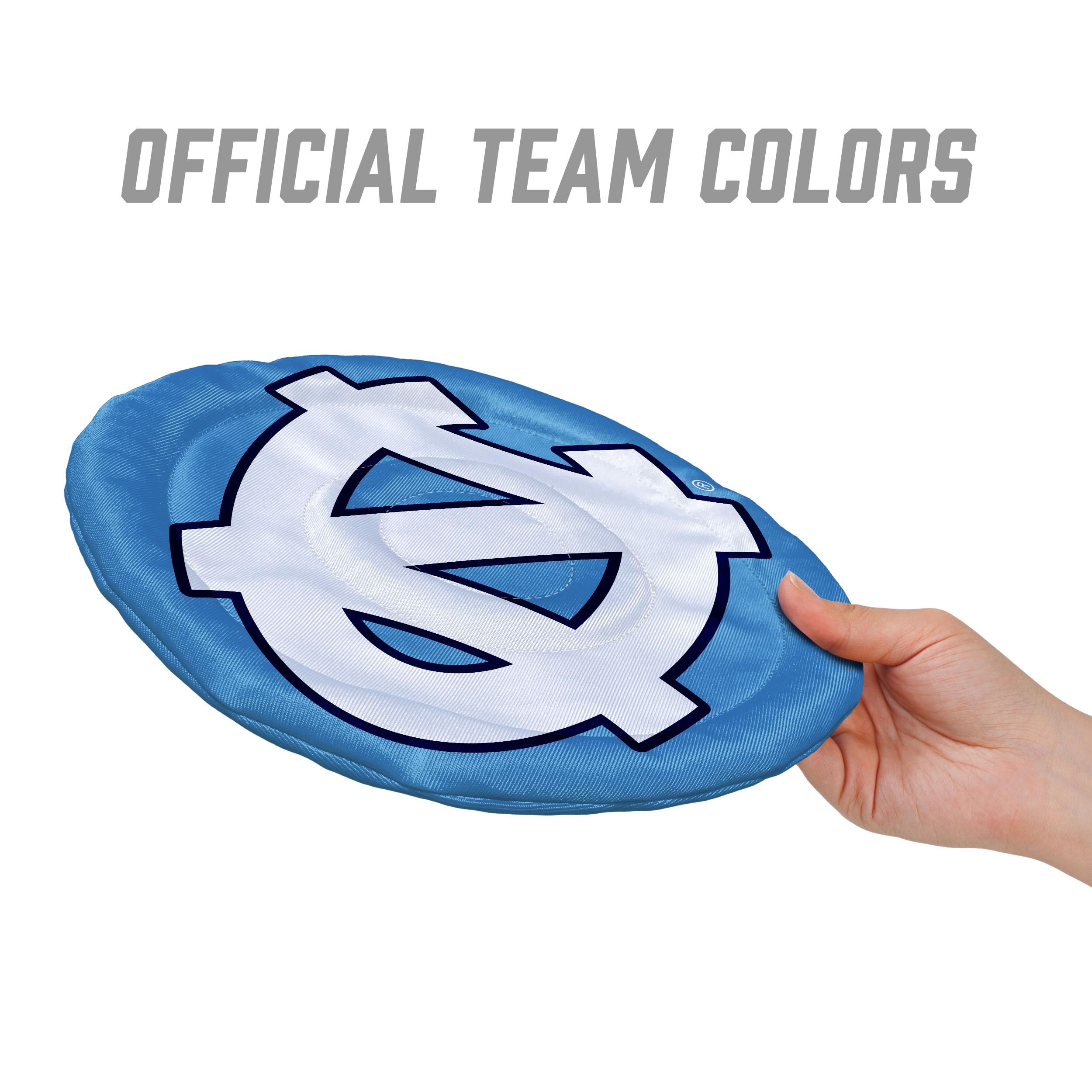 YouTheFan NCAA North Carolina Tar Heels Flimzee Bean-Bag Flying Disc - Sports Collectibles, Sports Memorabilia, Sports Fan Shop, Sports Gifts