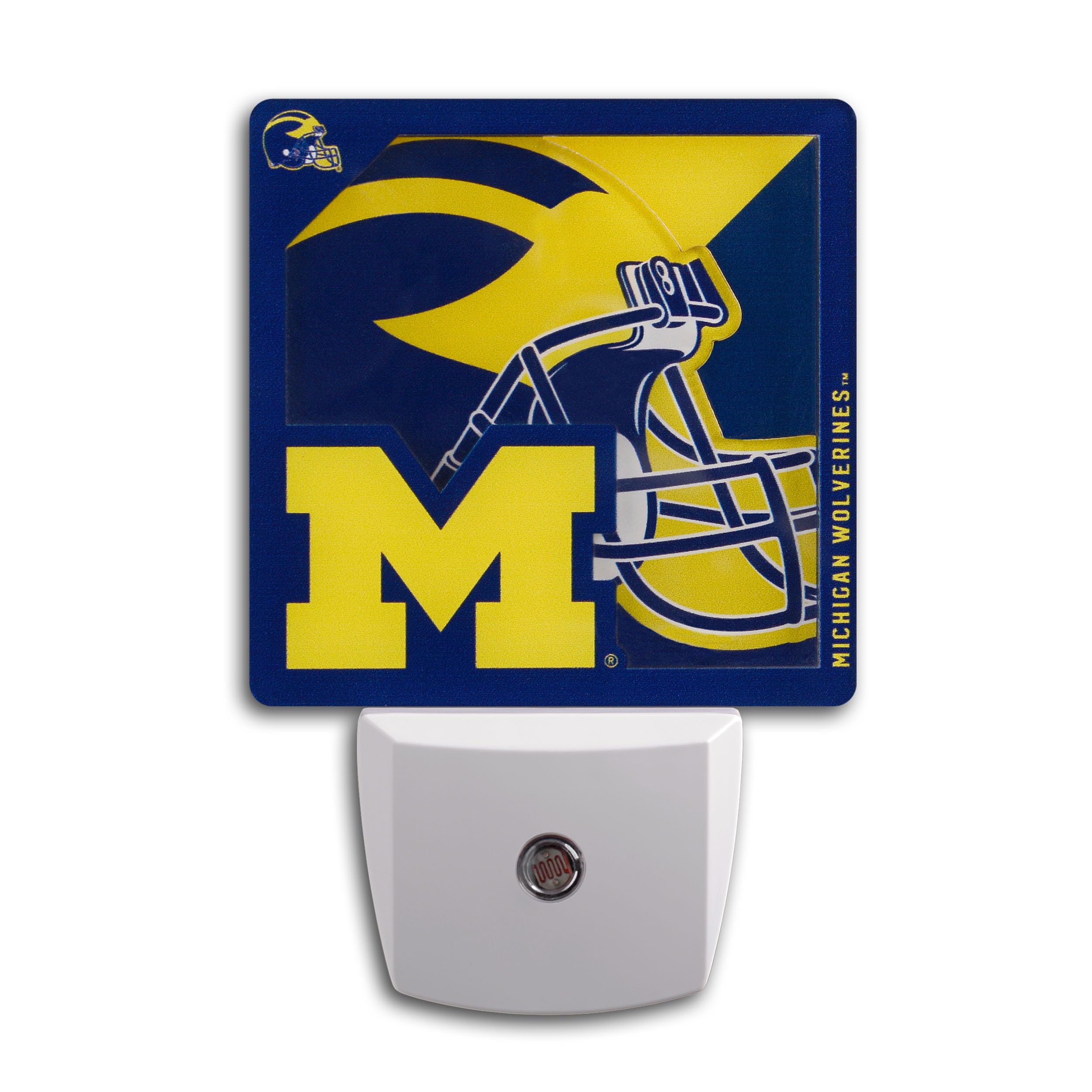 YouTheFan NCAA Michigan Wolverines Logo Series Nite Light - Sports Collectibles, Sports Memorabilia, Sports Fan Shop, Sports Gifts