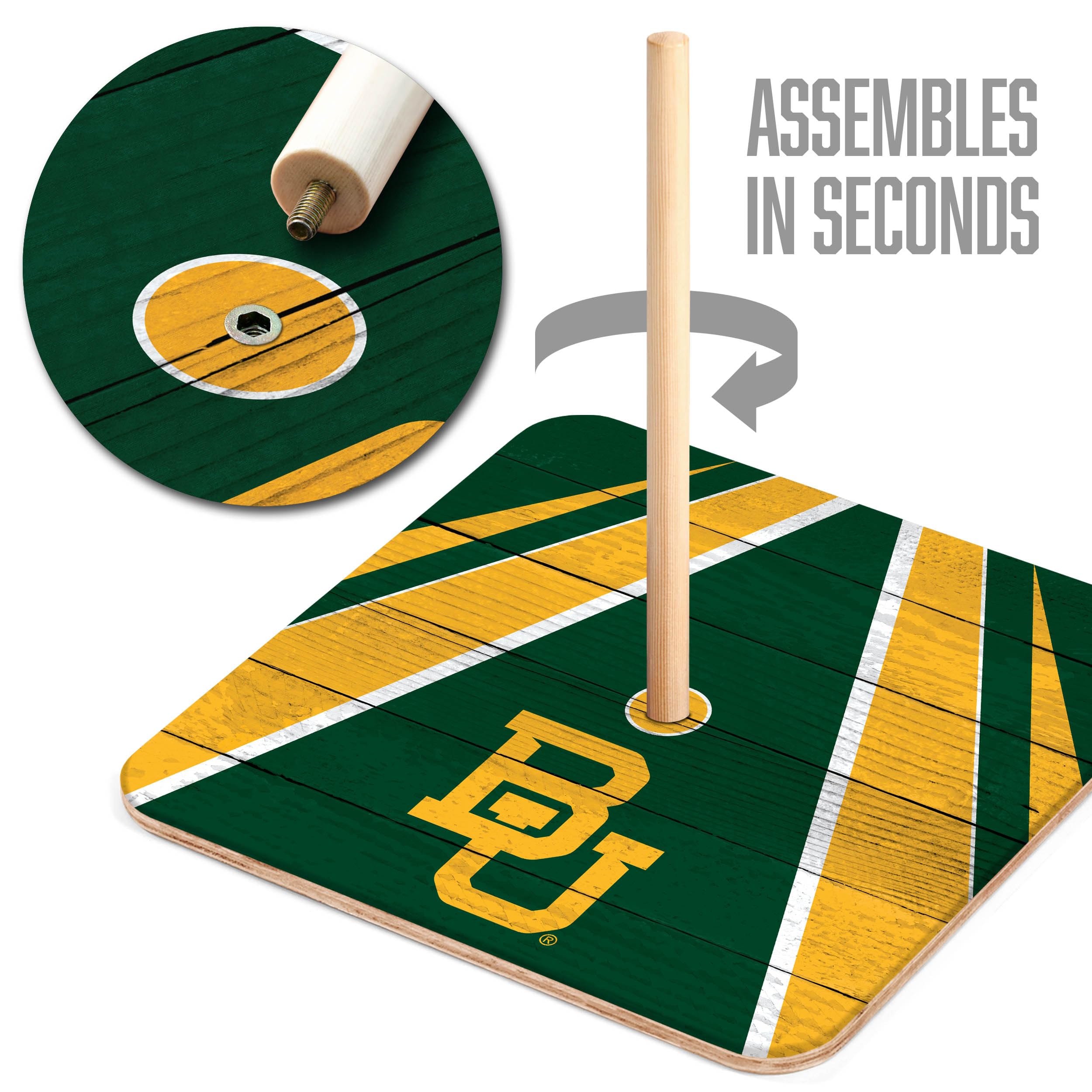 YouTheFan NCAA Baylor Bears Horseshoe Bags - Sports Collectibles, Sports Memorabilia, Sports Fan Shop, Sports Gifts