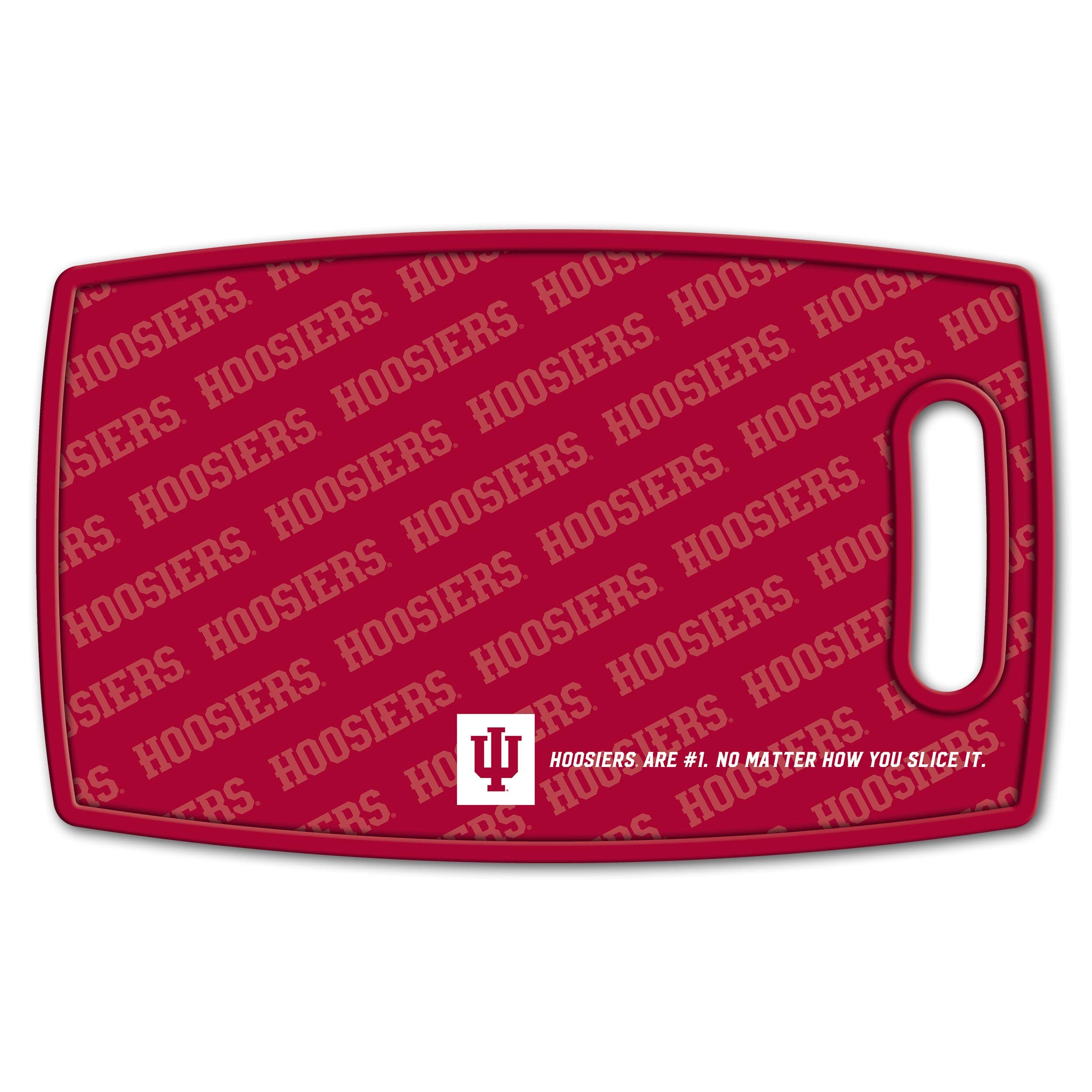 YouTheFan NCAA Indiana Hoosiers Logo Series Cutting Board - Sports Collectibles, Sports Memorabilia, Sports Fan Shop, Sports Gifts