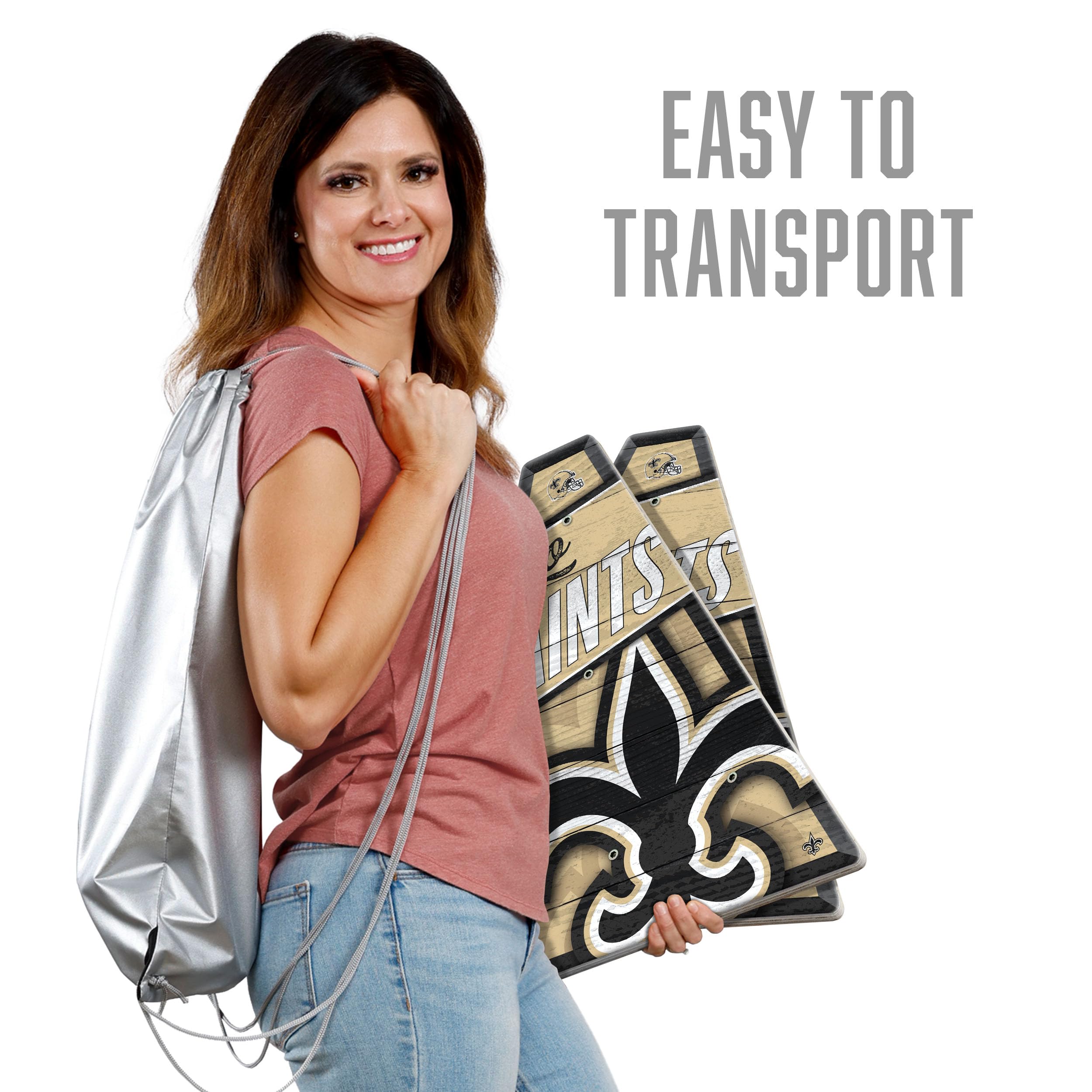 YouTheFan NFL New Orleans Saints RingBag - Sports Collectibles, Sports Memorabilia, Sports Fan Shop, Sports Gifts