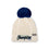 FOCO Seattle Seahawks NFL Super Bowl LX Champions Primary Logo White Cable Knit Pom Beanie - Sports Gifts, Sports Memorabilia, Sports Collectibles, Fan Shop