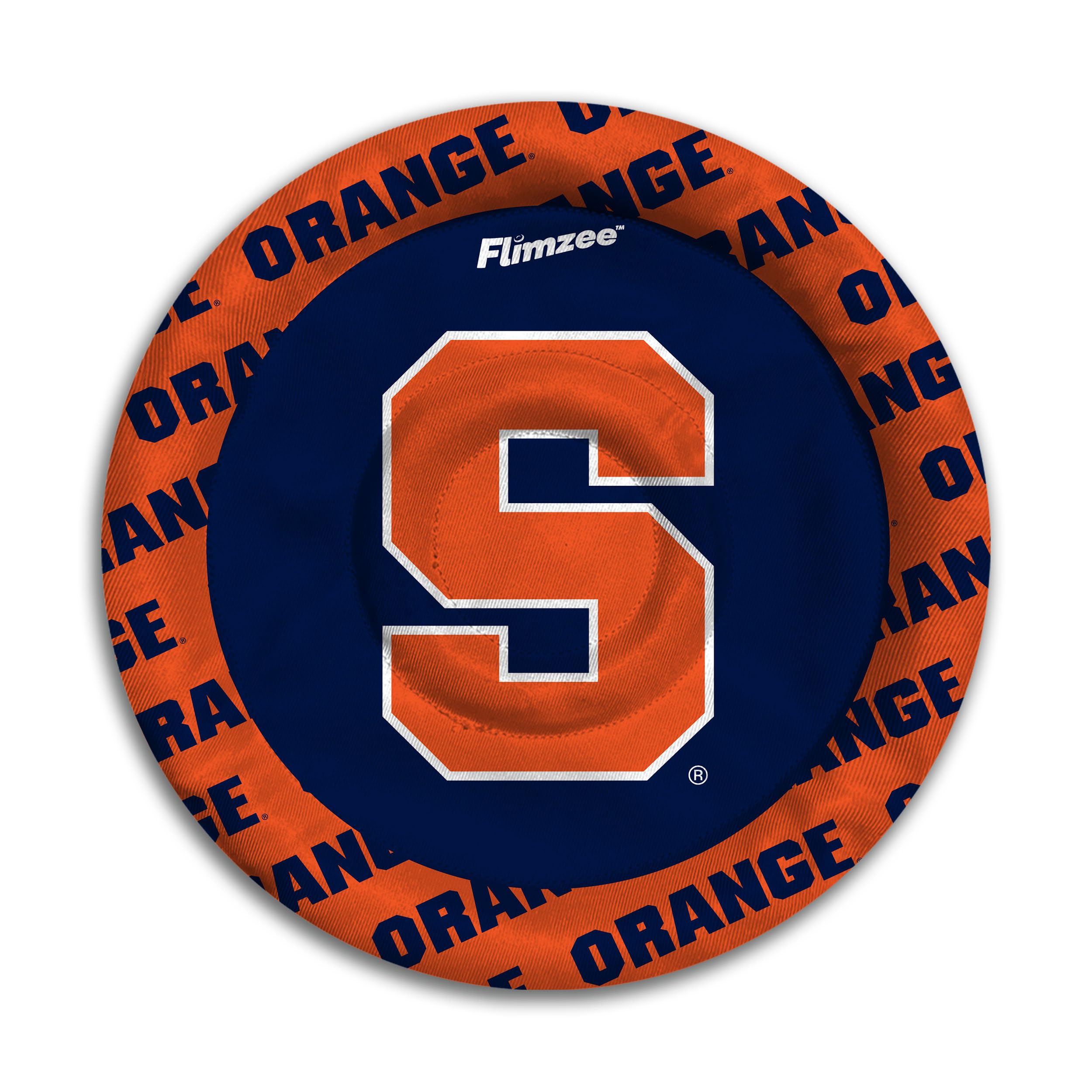 YouTheFan NCAA Syracuse Orange Flimzee Bean-Bag Flying Disc - Sports Collectibles, Sports Memorabilia, Sports Fan Shop, Sports Gifts