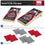 Wild Sports 2' x 4' Wood Tournament Cornhole Set - NCAA College Series - Ohio State Buckeyes - perfect for Backyard, Beach, Park, Tailgates, Outdoors and Indoors - 757 Sports Collectibles