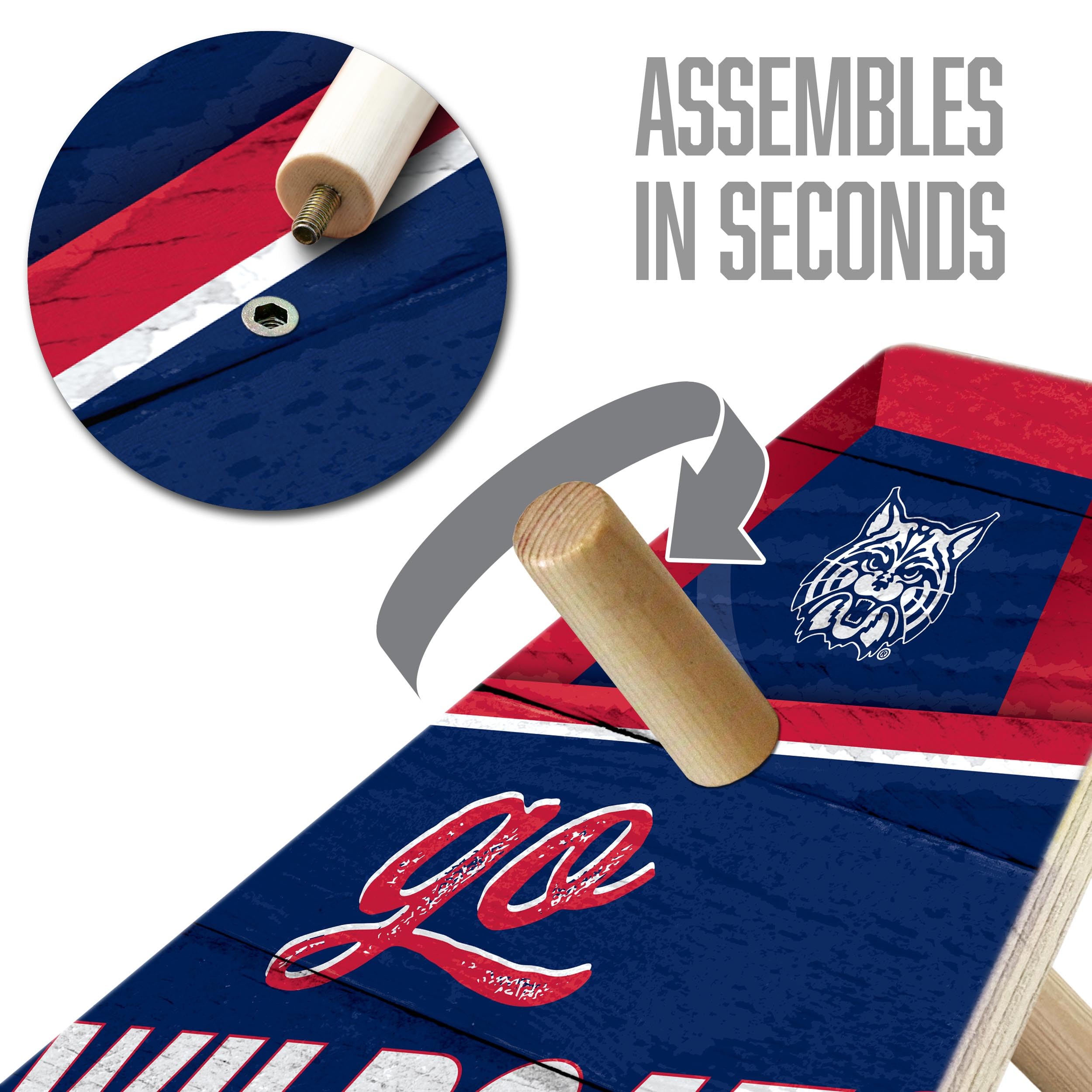YouTheFan NCAA Arizona Wildcats RingBag - Sports Collectibles, Sports Memorabilia, Sports Fan Shop, Sports Gifts