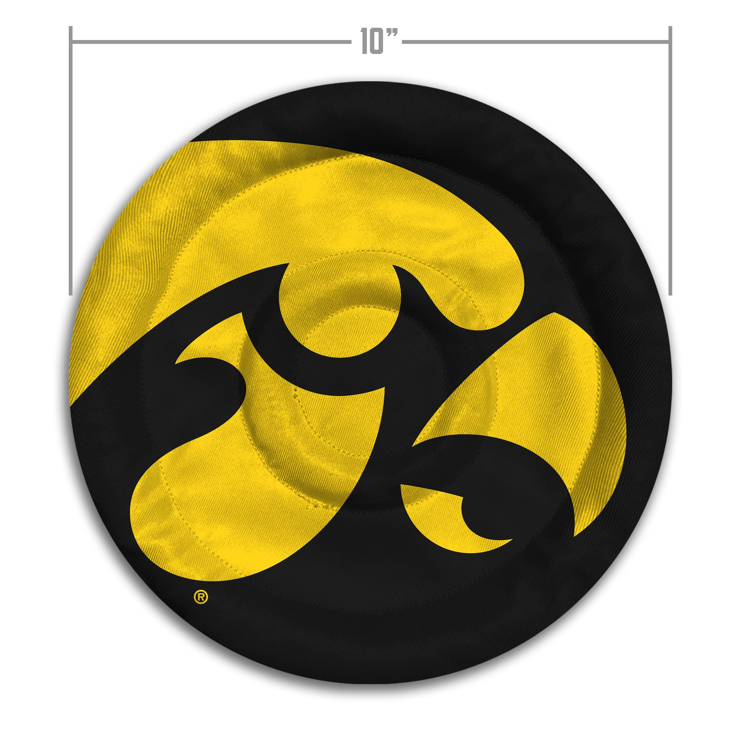 YouTheFan NCAA Iowa Hawkeyes Flimzee Bean-Bag Flying Disc - Sports Gifts, Sports Memorabilia, Sports Collectibles, Fan Shop