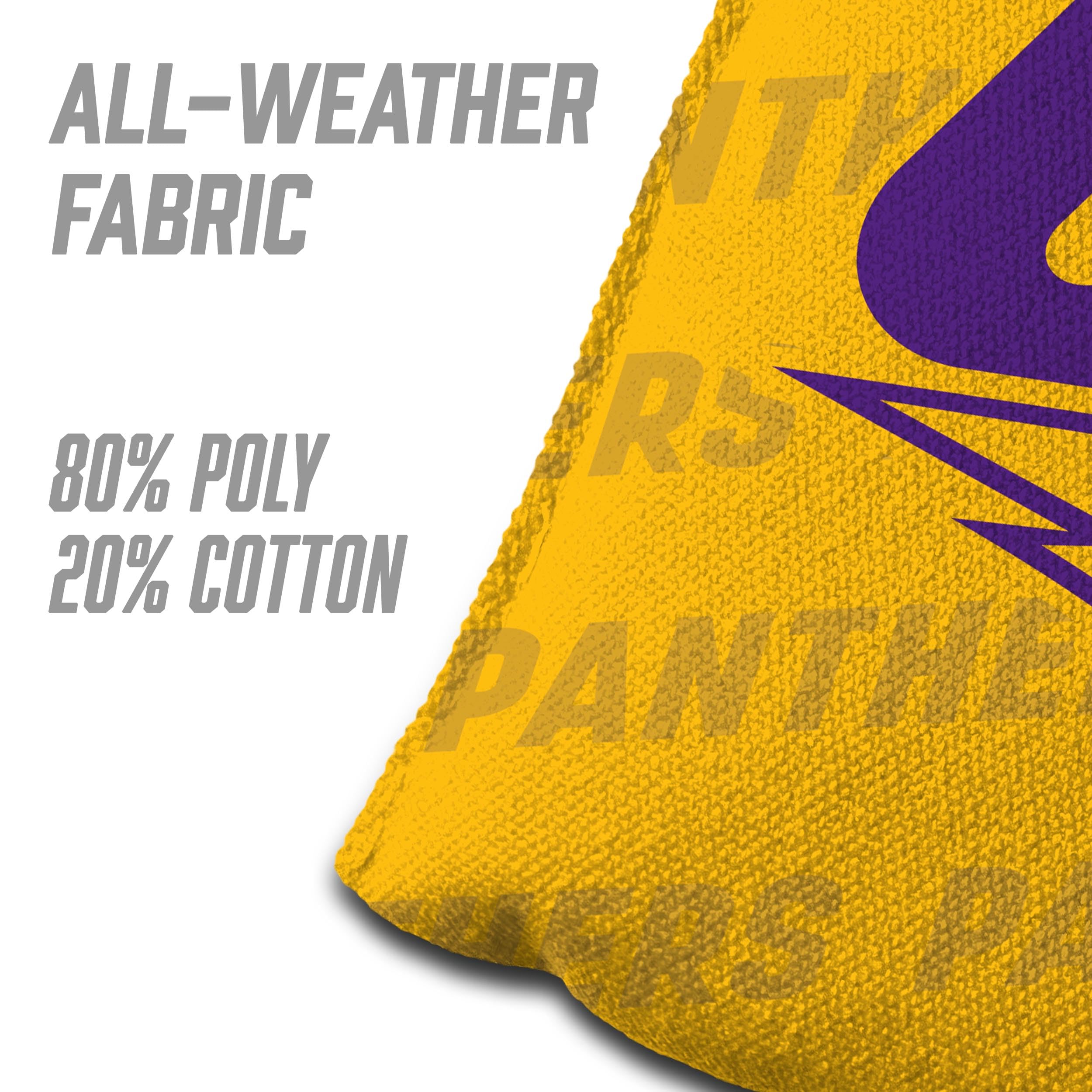YouTheFan NCAA Northern Iowa Panthers Cornhole Bags - 4PK - Yellow - Sports Collectibles, Sports Memorabilia, Sports Fan Shop, Sports Gifts