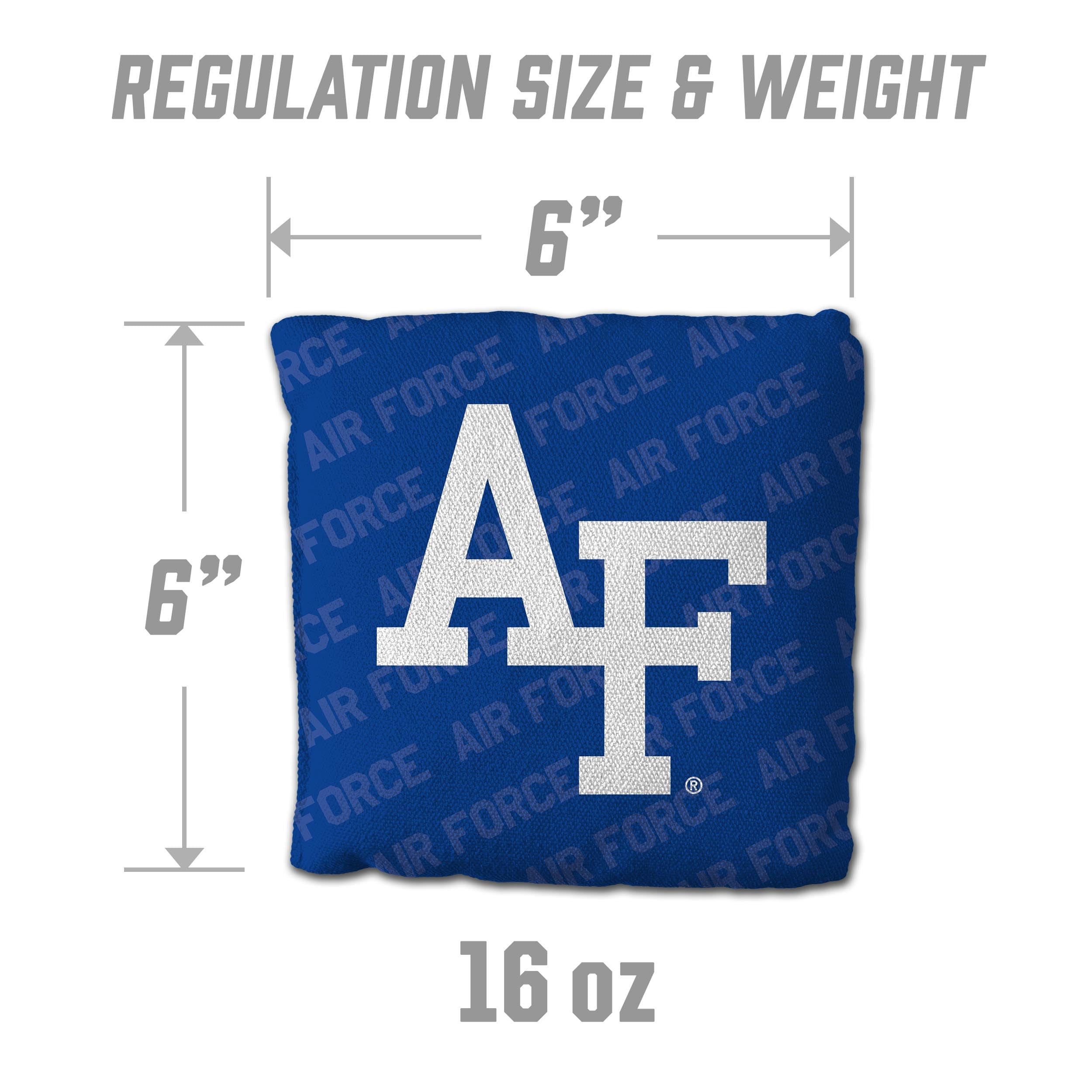 YouTheFan NCAA Air Force Academy Cornhole Bags - 4PK - Blue - Sports Collectibles, Sports Memorabilia, Sports Fan Shop, Sports Gifts