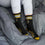 For Bare Feet NHL Boston Bruins 4 Stripe Deuce Crew Sock Team Color LARGE - Sports Gifts, Sports Memorabilia, Sports Collectibles, Fan Shop