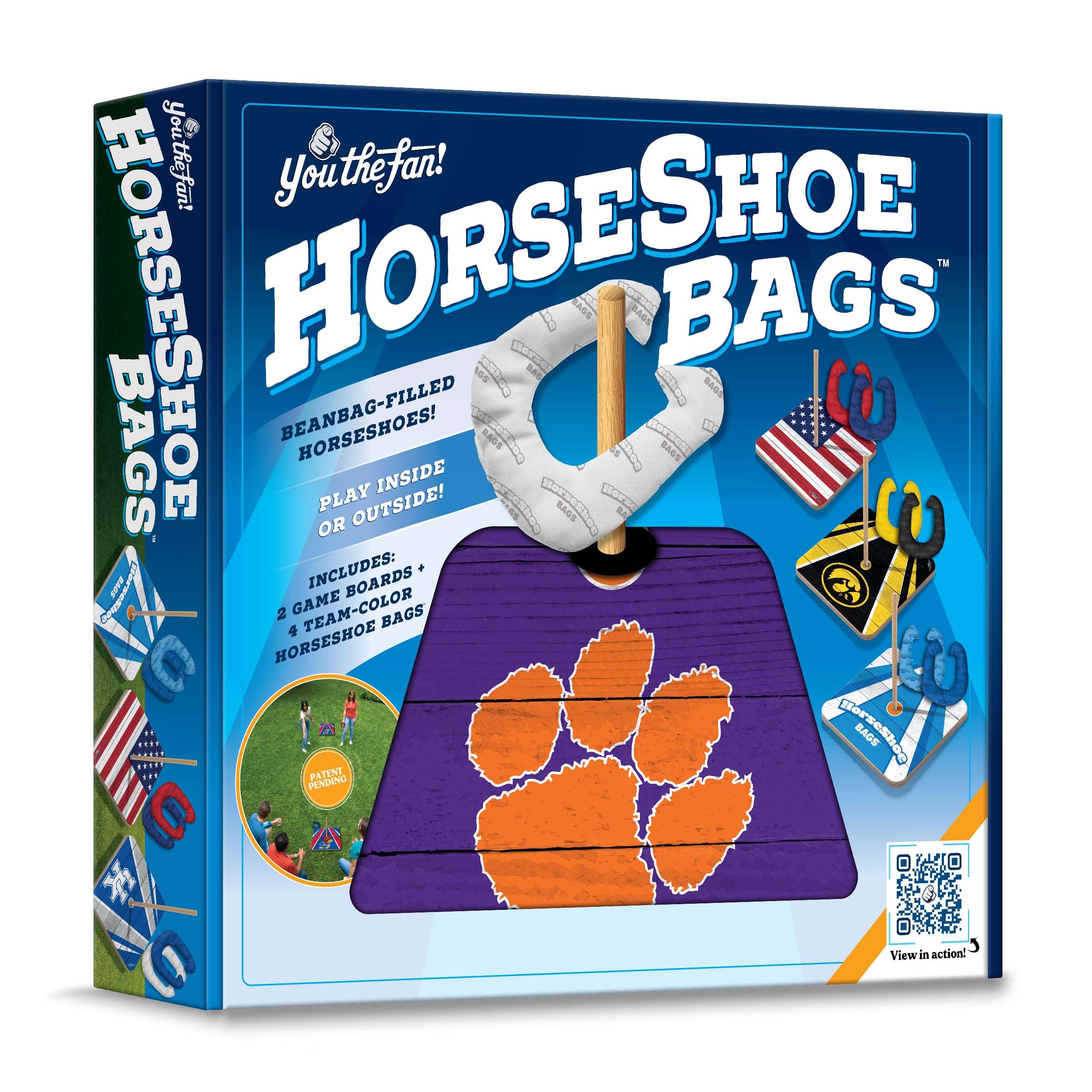 YouTheFan NCAA Clemson Tigers Horseshoe Bags - Sports Collectibles, Sports Memorabilia, Sports Fan Shop, Sports Gifts