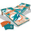 YouTheFan NFL Miami Dolphins 2’ x 4’ Professional Wood Cornhole Game with Logo Bags - Sports Collectibles, Sports Memorabilia, Sports Fan Shop, Sports Gifts