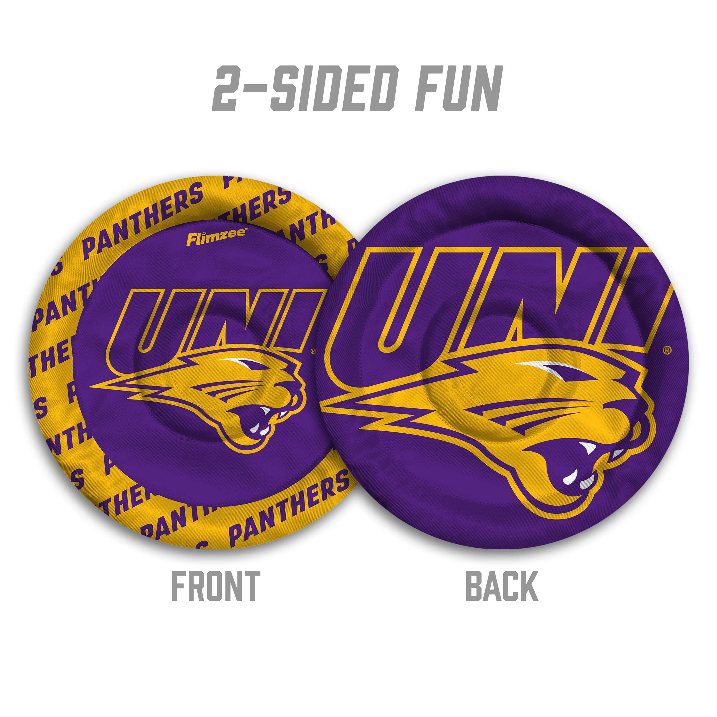YouTheFan NCAA Northern Iowa Panthers Flimzee Bean-Bag Flying Disc - Sports Collectibles, Sports Memorabilia, Sports Fan Shop, Sports Gifts