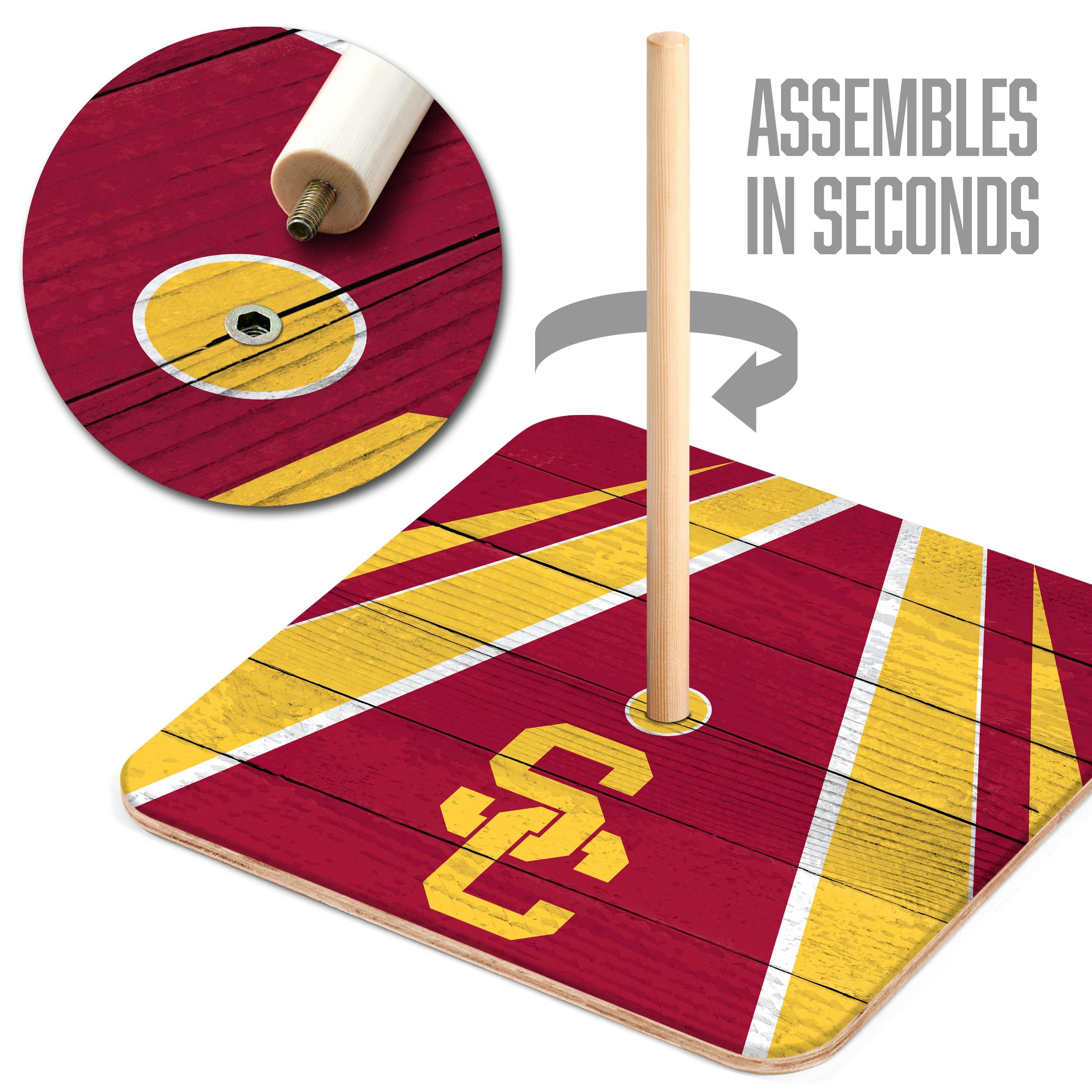 YouTheFan NCAA USC Trojans Horseshoe Bags - Sports Collectibles, Sports Memorabilia, Sports Fan Shop, Sports Gifts