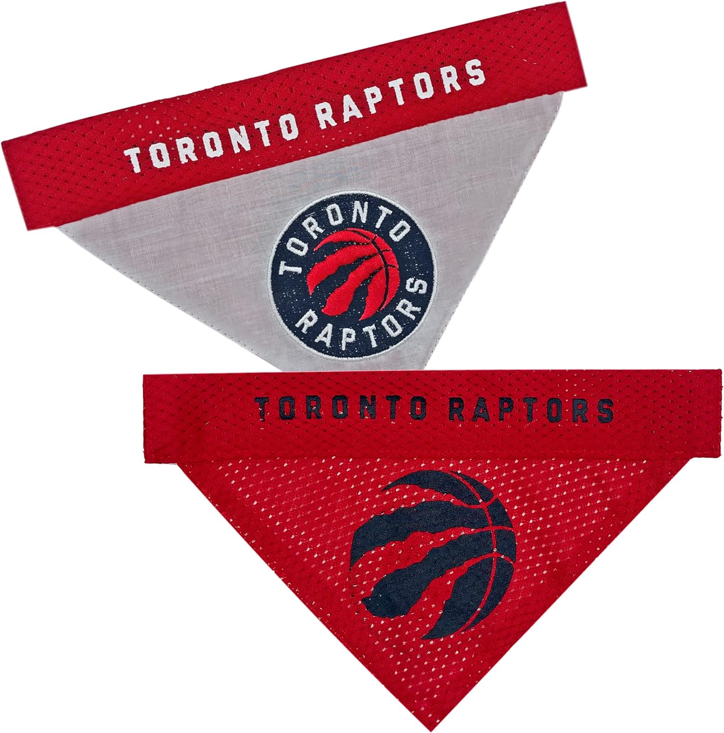 Toronto Raptors Reversible Bandana - by Pets First - Sports Collectibles, Sports Memorabilia, Sports Fan Shop, Sports Gifts