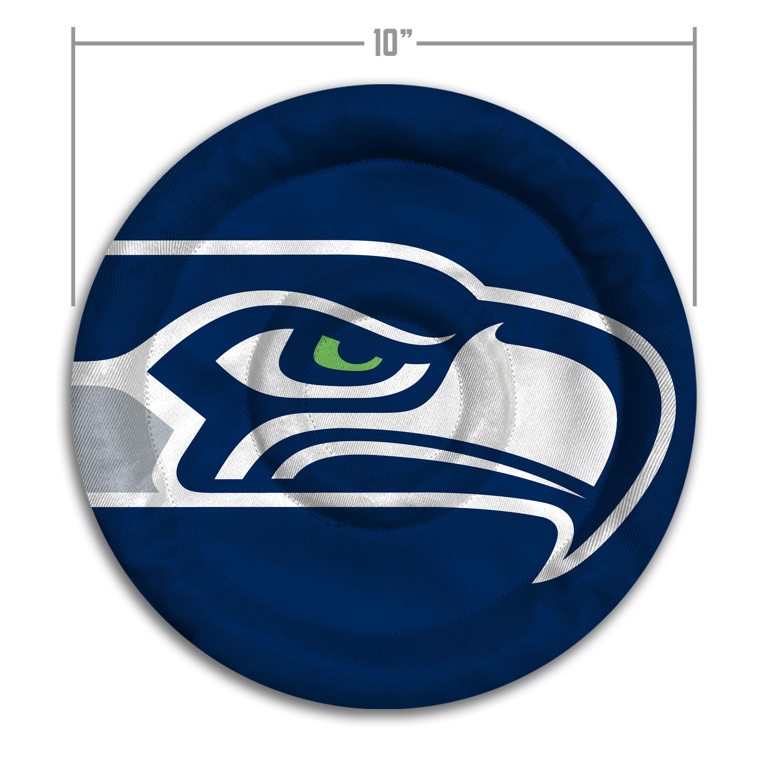 YouTheFan NFL Seattle Seahawks Flimzee Bean-Bag Flying Disc - Sports Collectibles, Sports Memorabilia, Sports Fan Shop, Sports Gifts