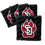 YouTheFan NCAA South Dakota Coyotes Cornhole Bags - 4PK - Black - Sports Collectibles, Sports Memorabilia, Sports Fan Shop, Sports Gifts