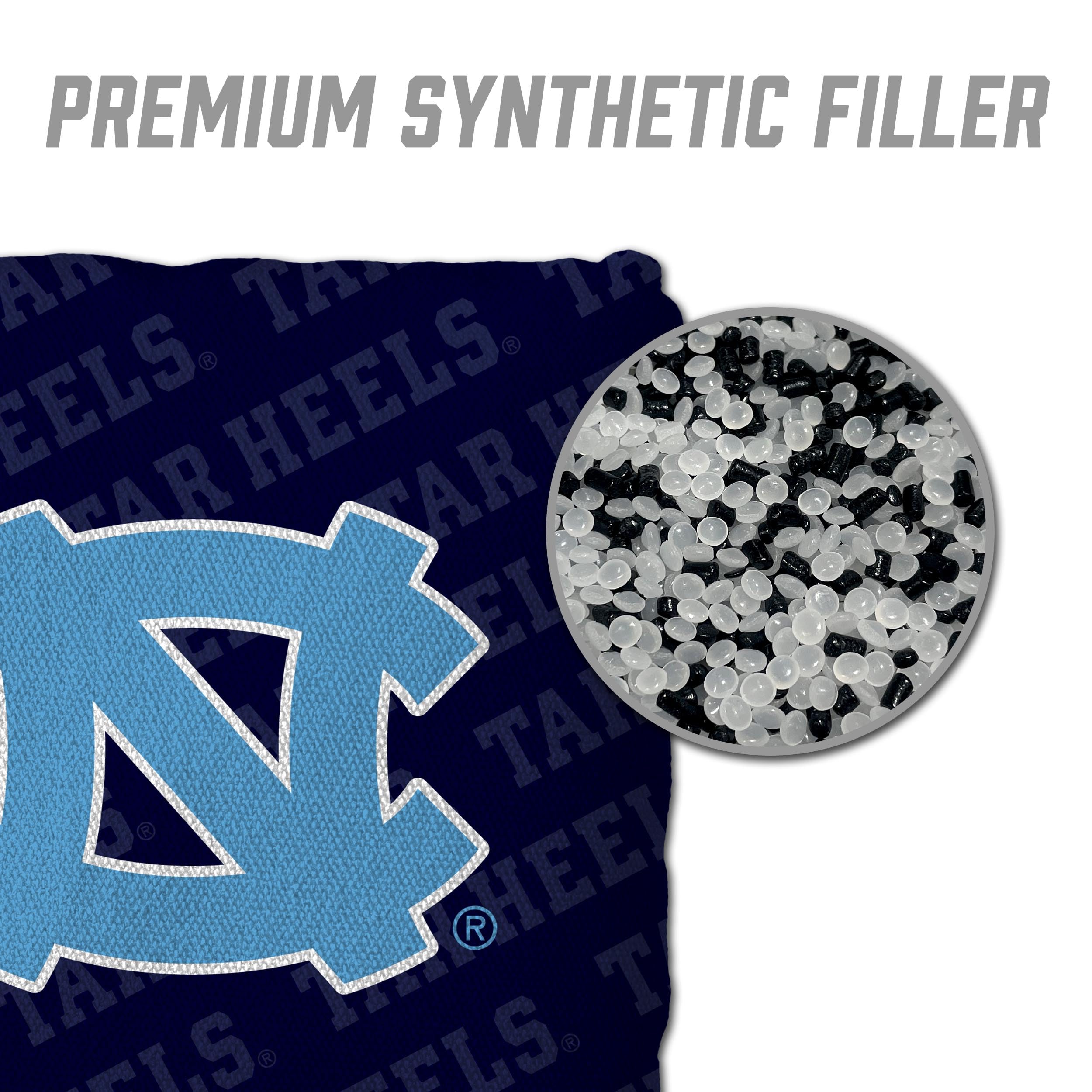 YouTheFan NCAA North Carolina Tar Heels Cornhole Bags - 4PK - Blue - Sports Collectibles, Sports Memorabilia, Sports Fan Shop, Sports Gifts