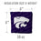 YouTheFan NCAA Kansas State Wildcats Cornhole Bags - 4PK - Purple - Sports Collectibles, Sports Memorabilia, Sports Fan Shop, Sports Gifts