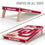 YouTheFan NCAA Oklahoma Sooners 2’ x 4’ Professional Wood Cornhole Game with Logo Bags - Sports Collectibles, Sports Memorabilia, Sports Fan Shop, Sports Gifts