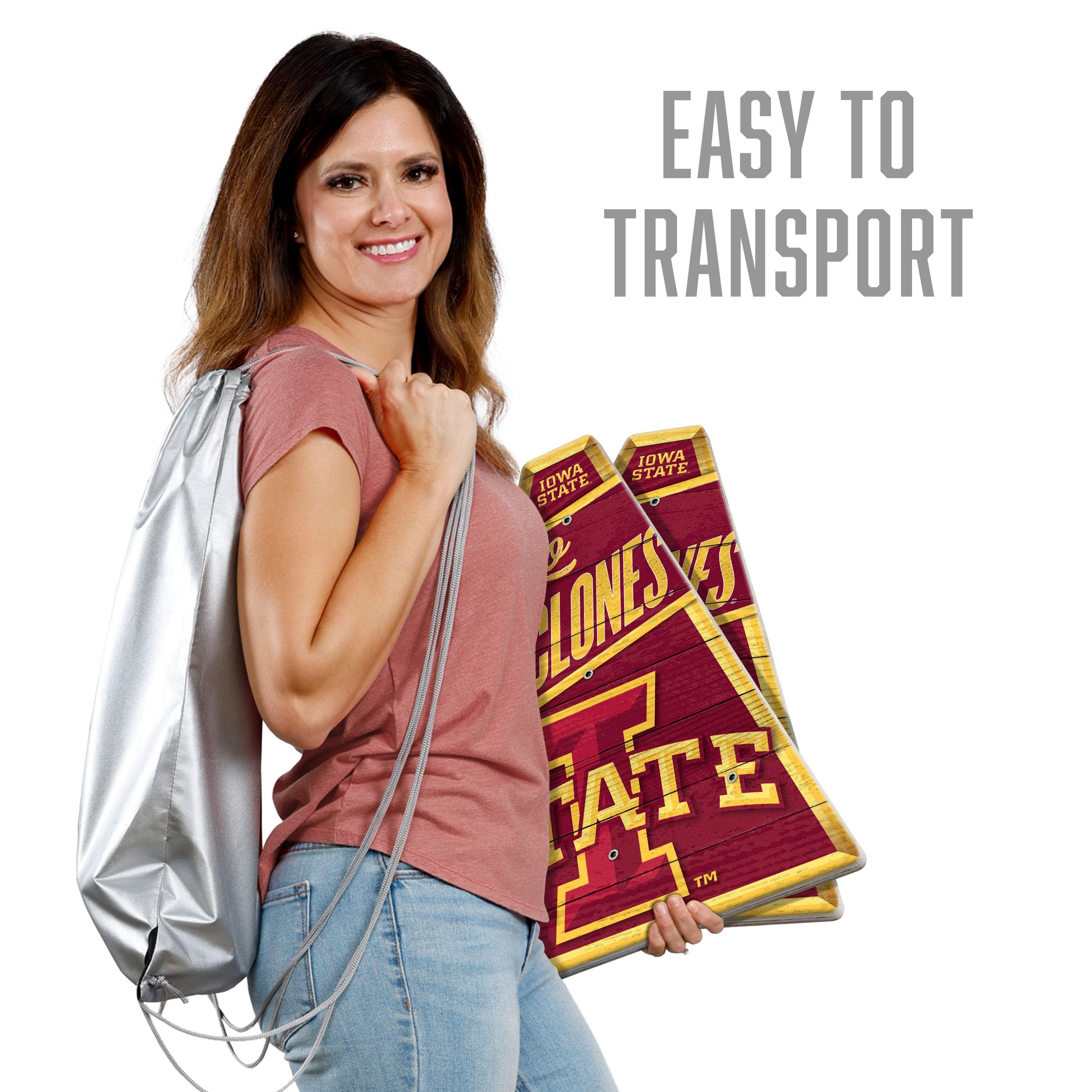 YouTheFan NCAA Iowa State Cyclones RingBag - Sports Collectibles, Sports Memorabilia, Sports Fan Shop, Sports Gifts