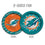 YouTheFan NFL Miami Dolphins Flimzee Bean-Bag Flying Disc - Sports Collectibles, Sports Memorabilia, Sports Fan Shop, Sports Gifts