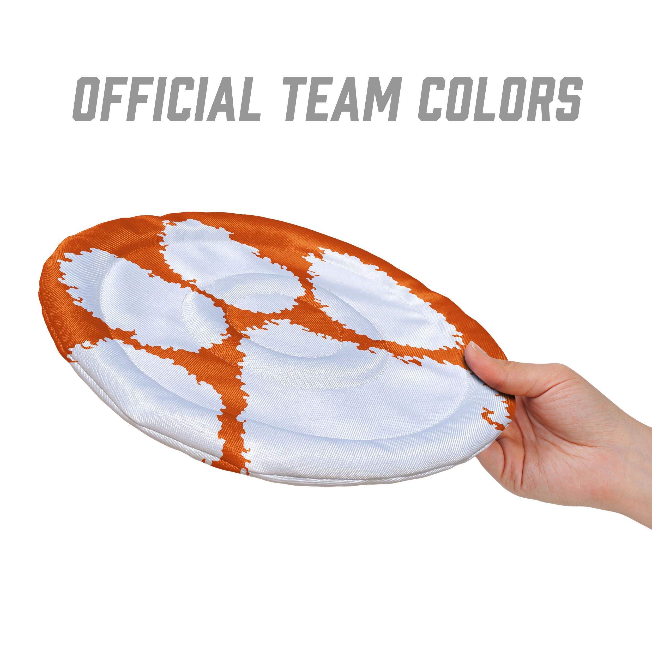 YouTheFan NCAA Clemson Tigers Flimzee Bean-Bag Flying Disc - Sports Collectibles, Sports Memorabilia, Sports Fan Shop, Sports Gifts