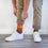 For Bare Feet NFL CLEVELAND BROWNS Elevate Premium Dress Crew Sock Team Color Large - Sports Gifts, Sports Memorabilia, Sports Collectibles, Fan Shop
