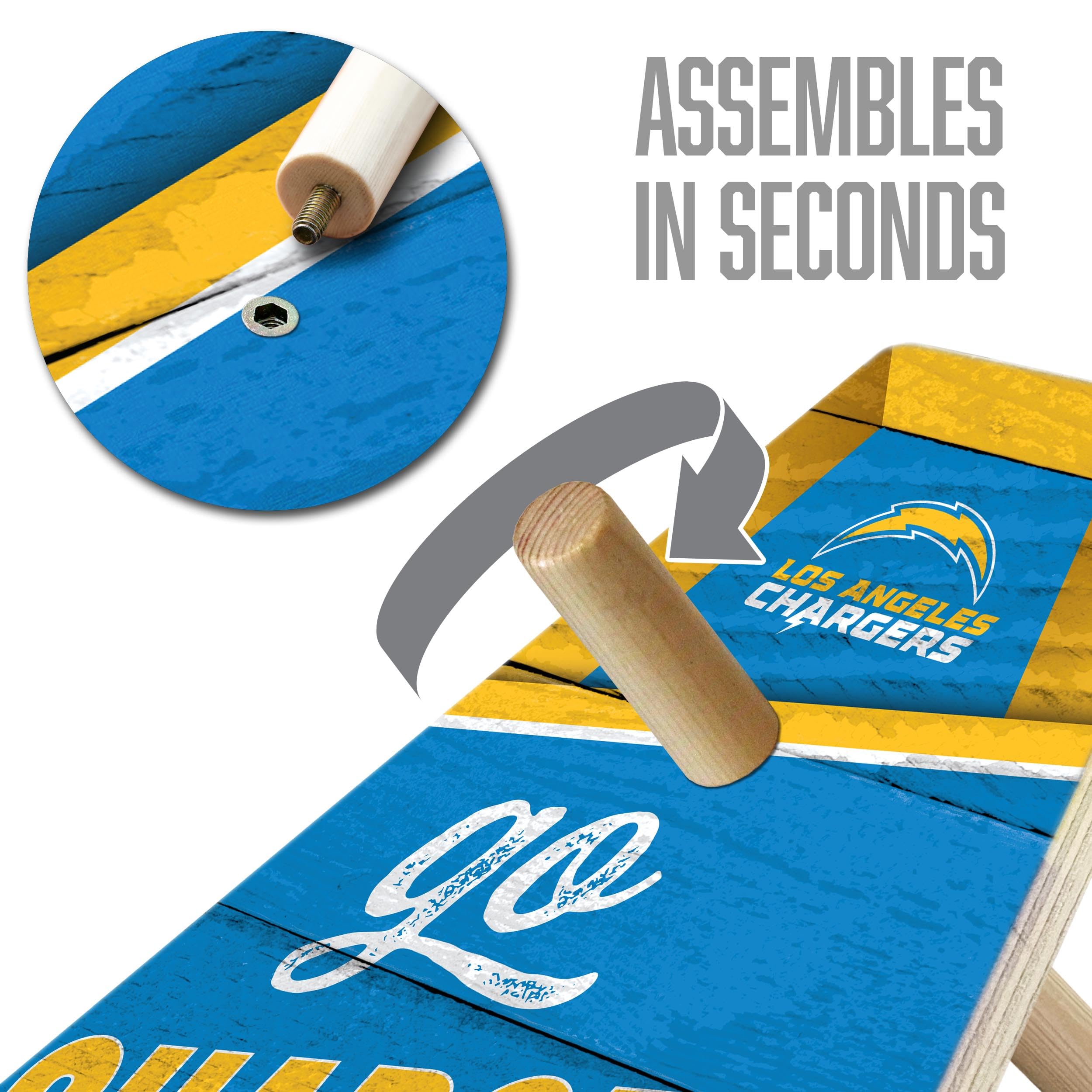 YouTheFan NFL Los Angeles Chargers RingBag - Sports Collectibles, Sports Memorabilia, Sports Fan Shop, Sports Gifts