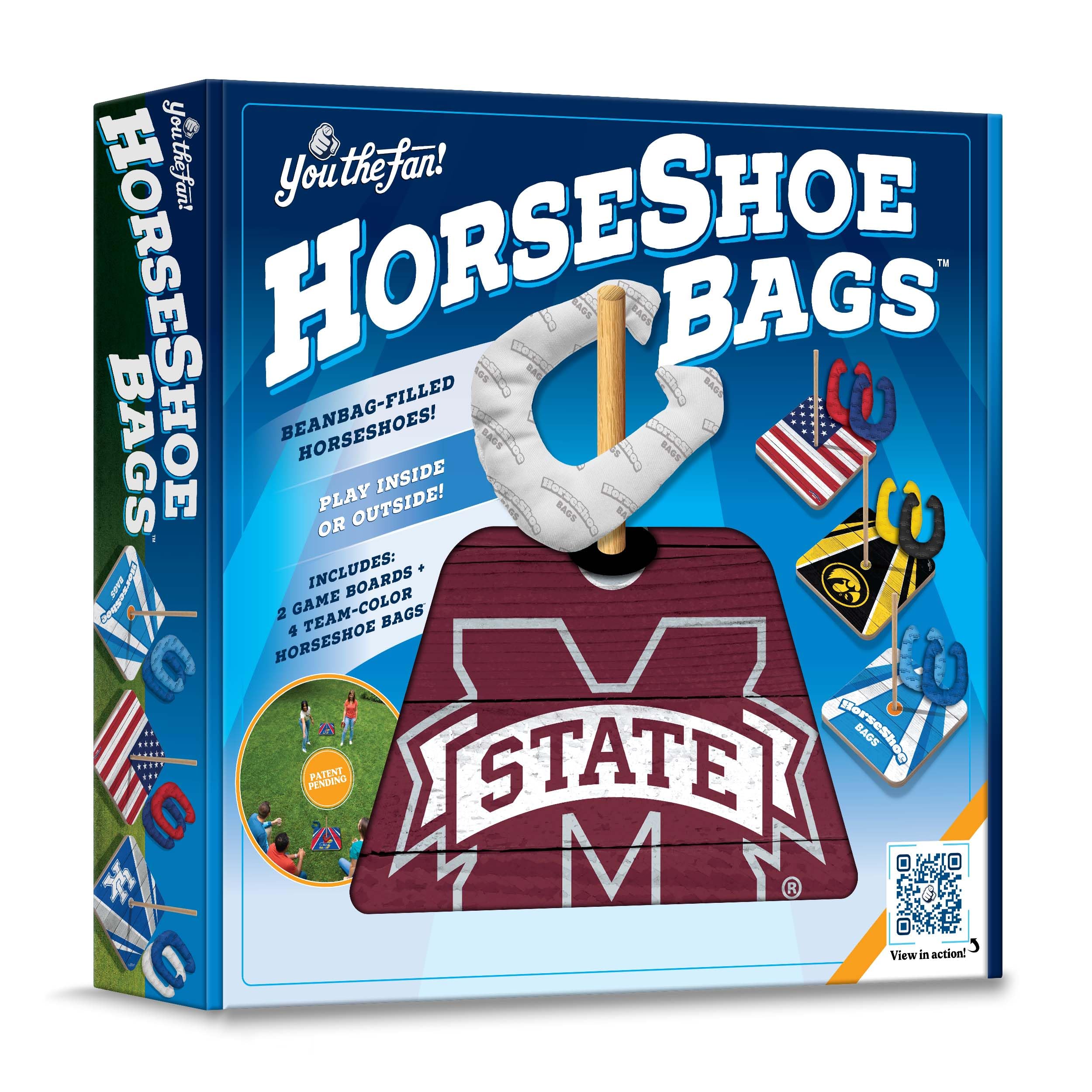 YouTheFan NCAA Mississippi State Bulldogs Horseshoe Bags - Sports Collectibles, Sports Memorabilia, Sports Fan Shop, Sports Gifts