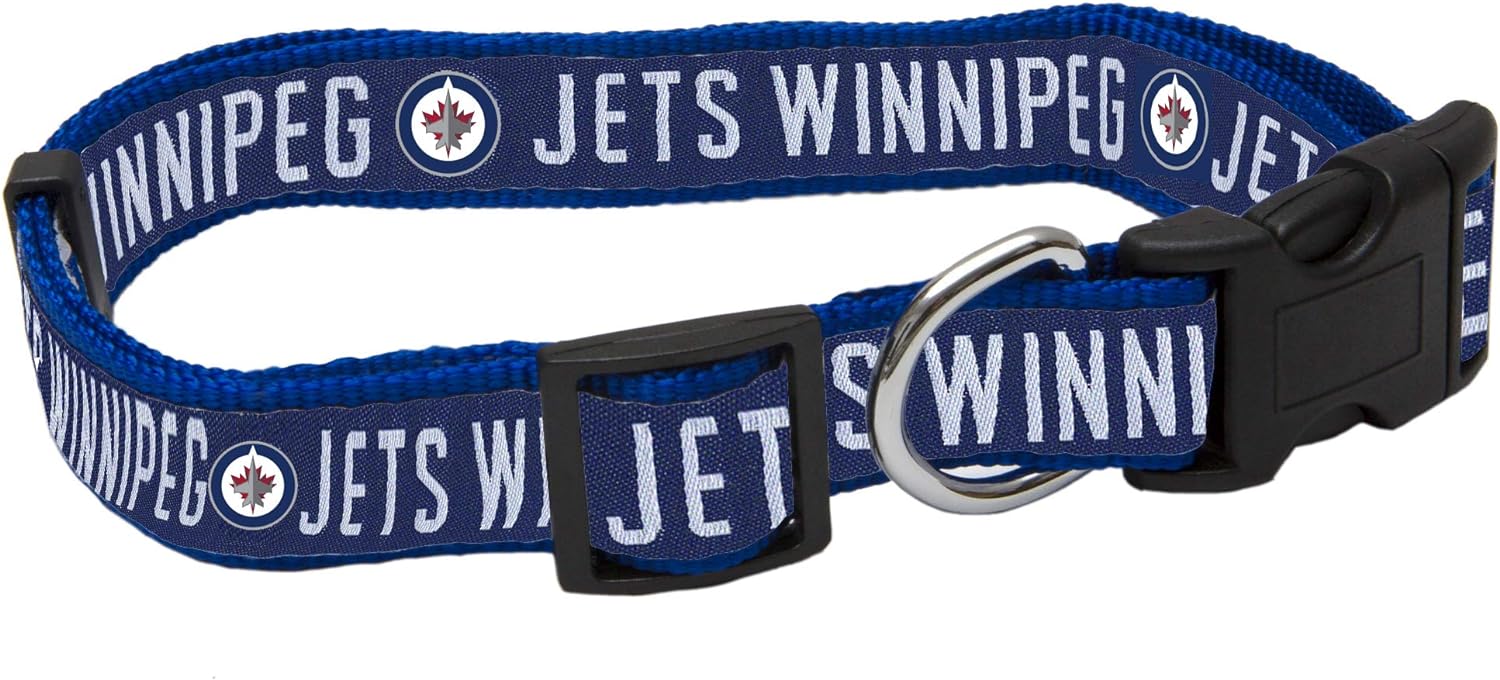 Winnipeg Jets Collar Pets First - Sports Collectibles, Sports Memorabilia, Sports Fan Shop, Sports Gifts