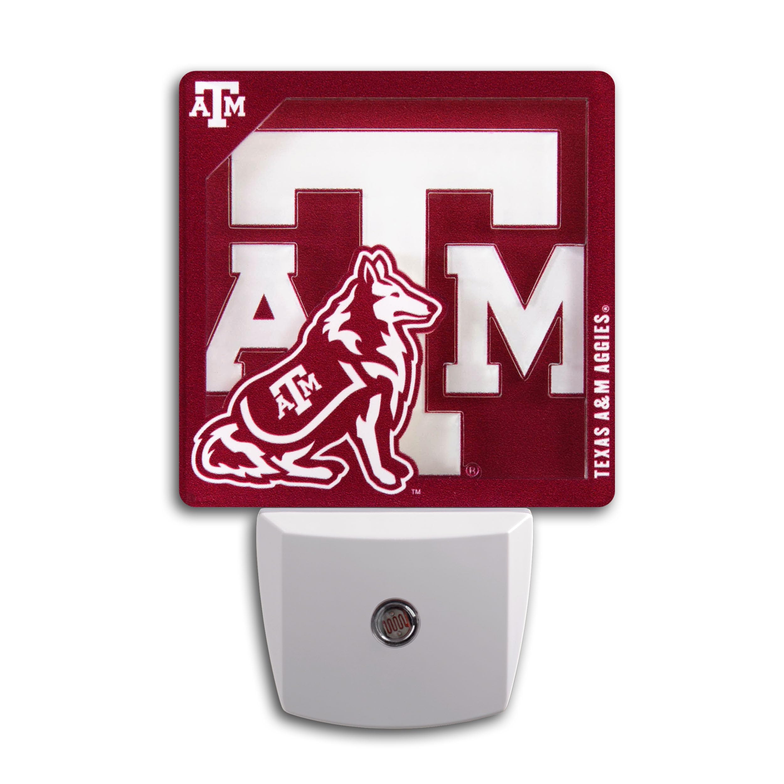 YouTheFan NCAA Texas A&M Aggies Logo Series Nite Light - Sports Collectibles, Sports Memorabilia, Sports Fan Shop, Sports Gifts