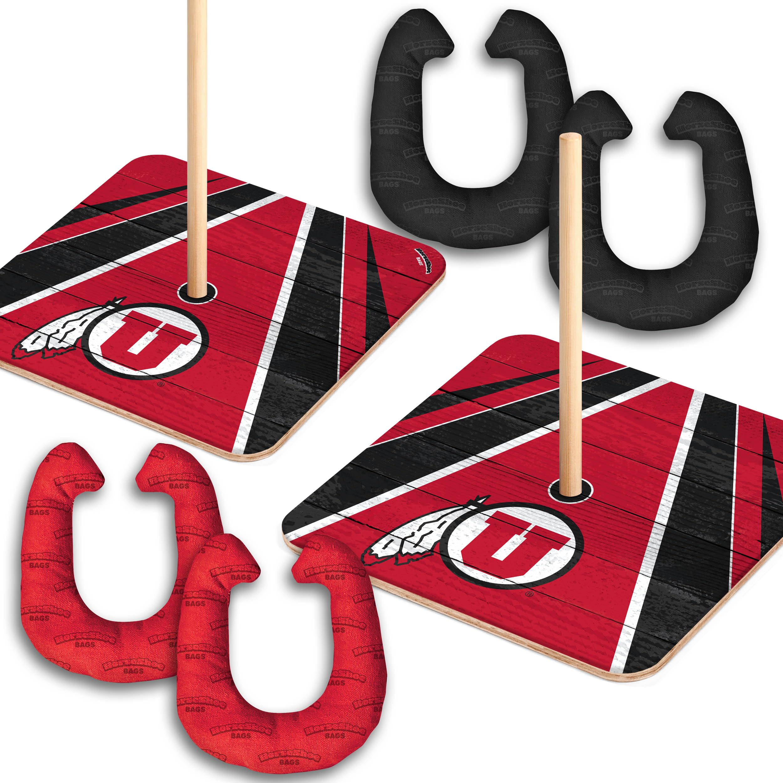YouTheFan NCAA Utah Utes Horseshoe Bags - Sports Collectibles, Sports Memorabilia, Sports Fan Shop, Sports Gifts