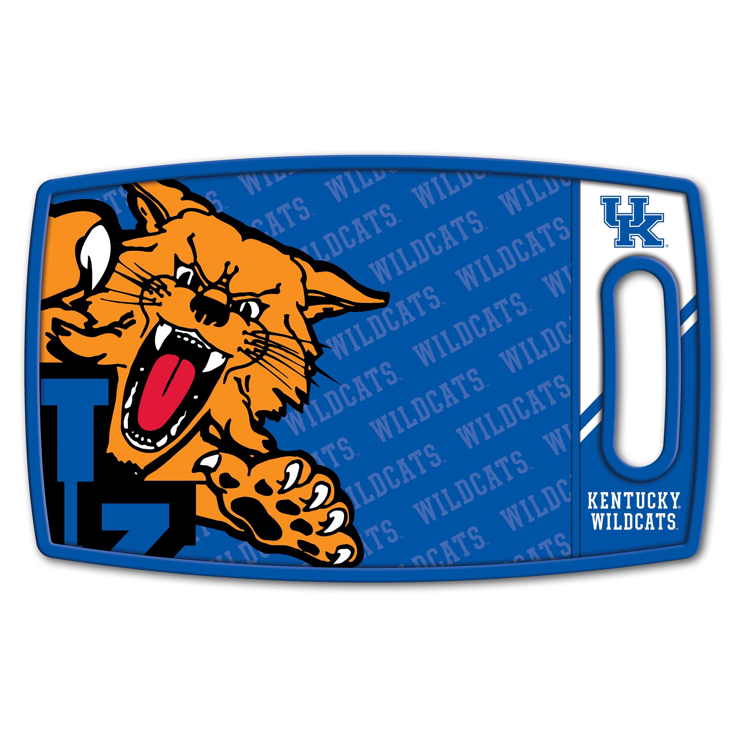 YouTheFan NCAA Kentucky Wildcats Logo Series Cutting Board - Sports Collectibles, Sports Memorabilia, Sports Fan Shop, Sports Gifts