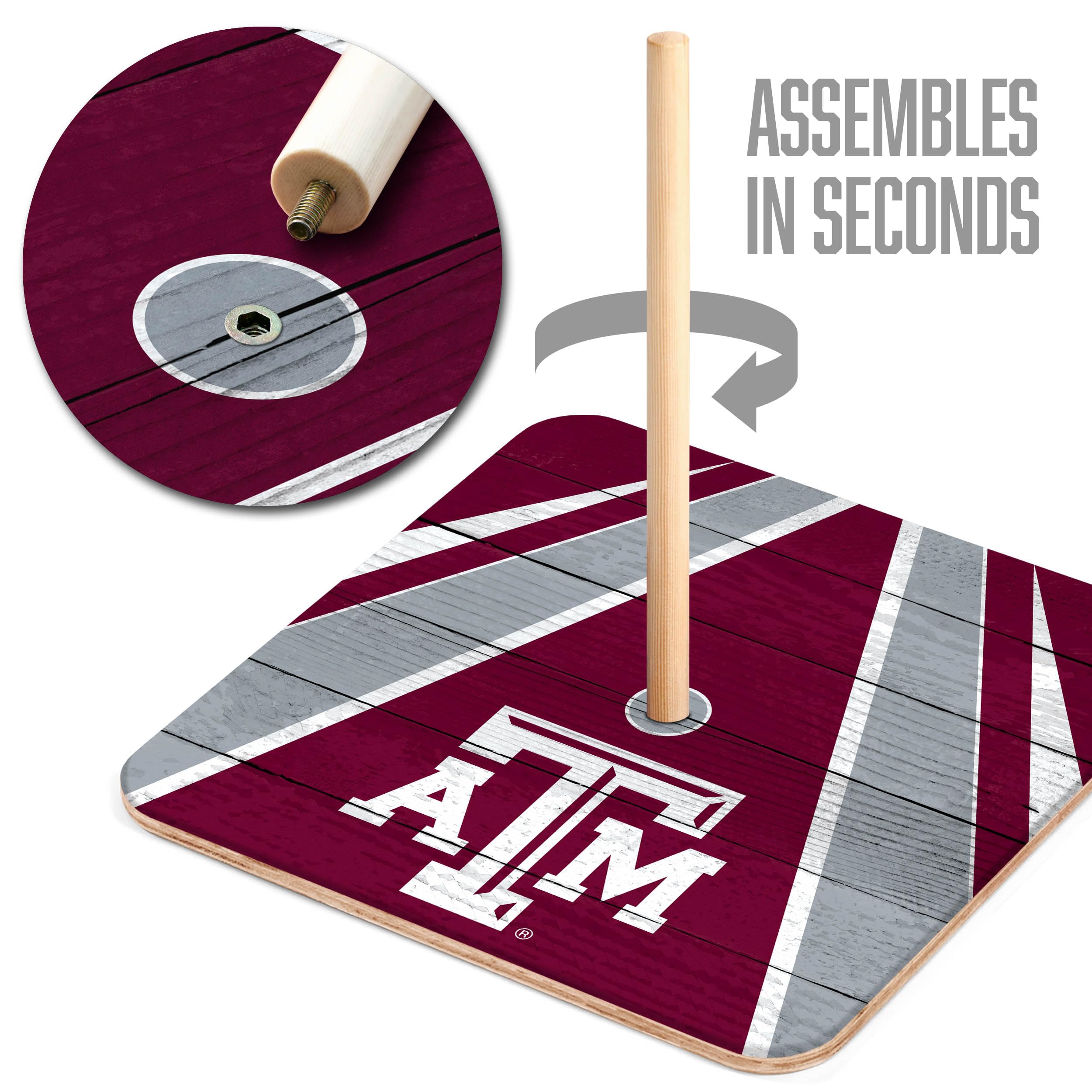 YouTheFan NCAA Texas A&M Aggies Horseshoe Bags - Sports Collectibles, Sports Memorabilia, Sports Fan Shop, Sports Gifts