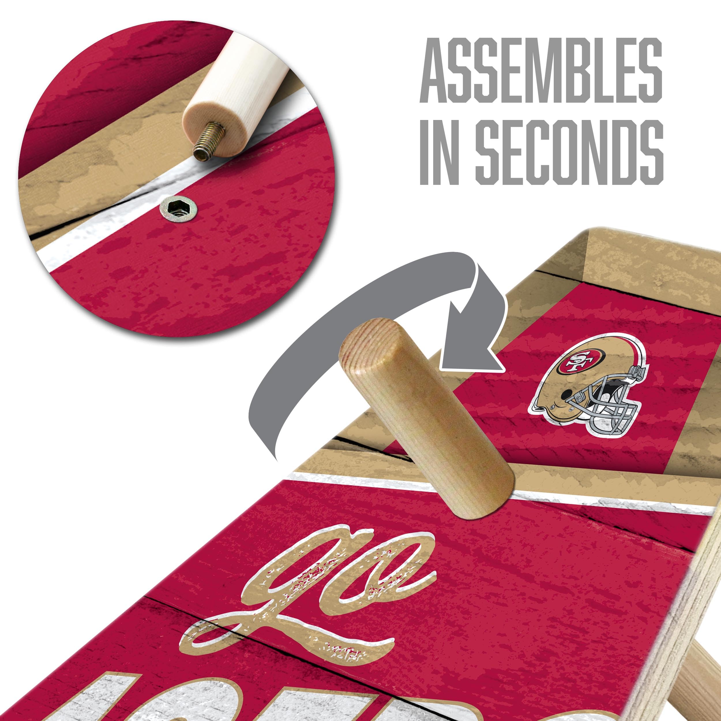 YouTheFan NFL San Francisco 49ers RingBag - Sports Collectibles, Sports Memorabilia, Sports Fan Shop, Sports Gifts